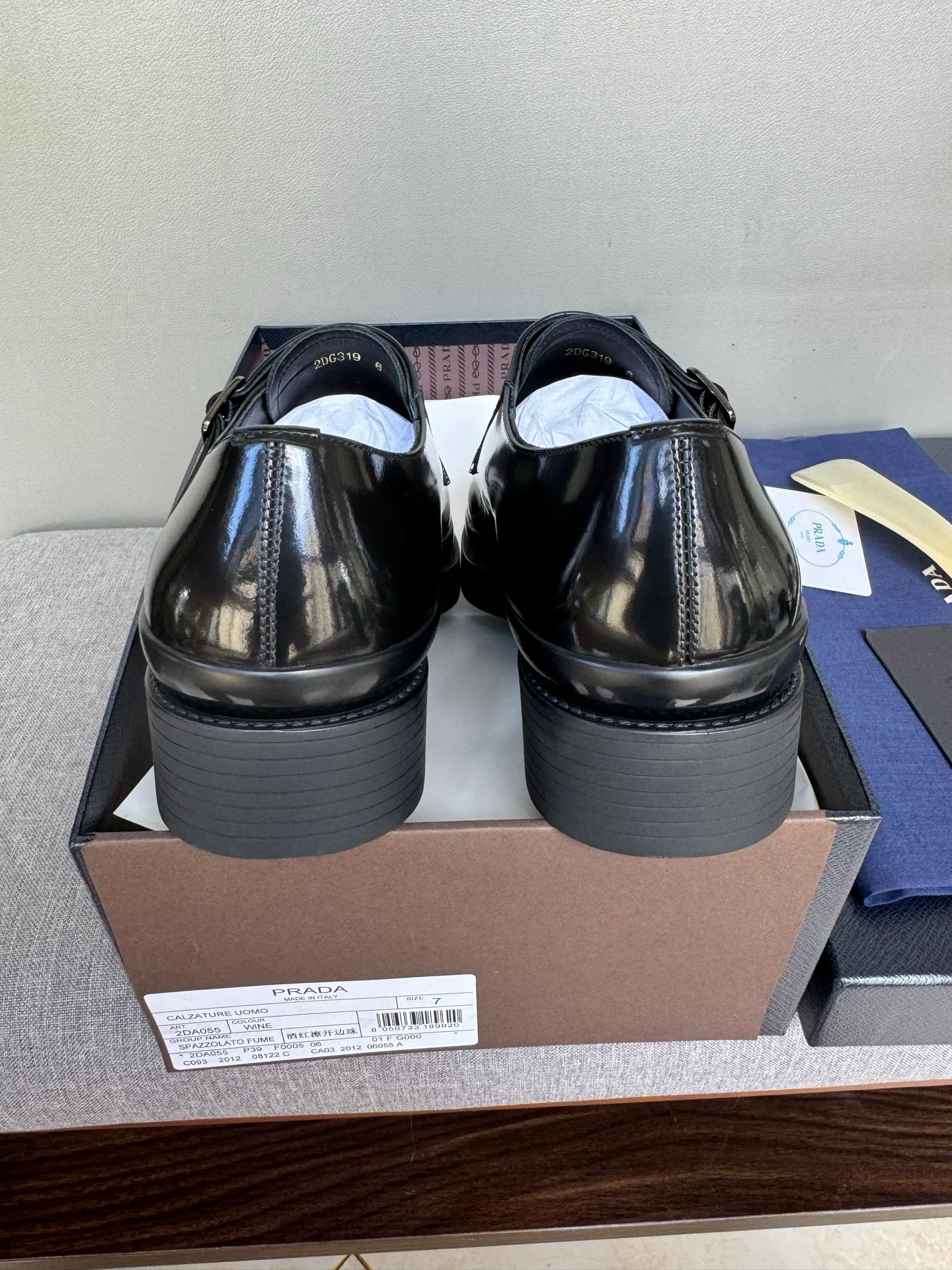 Туфли Мужские Prada 358065