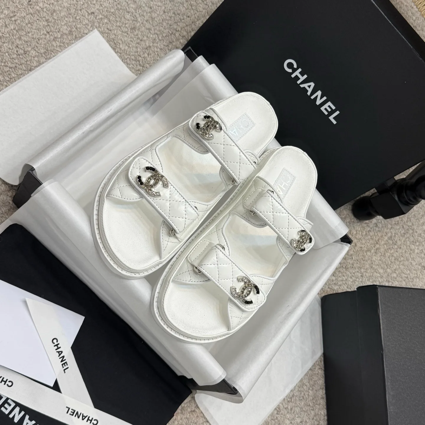 Шлепанцы Женские Chanel 29040