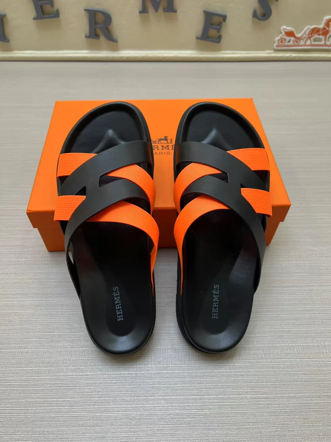 Шлепанцы Мужские Hermes 32233