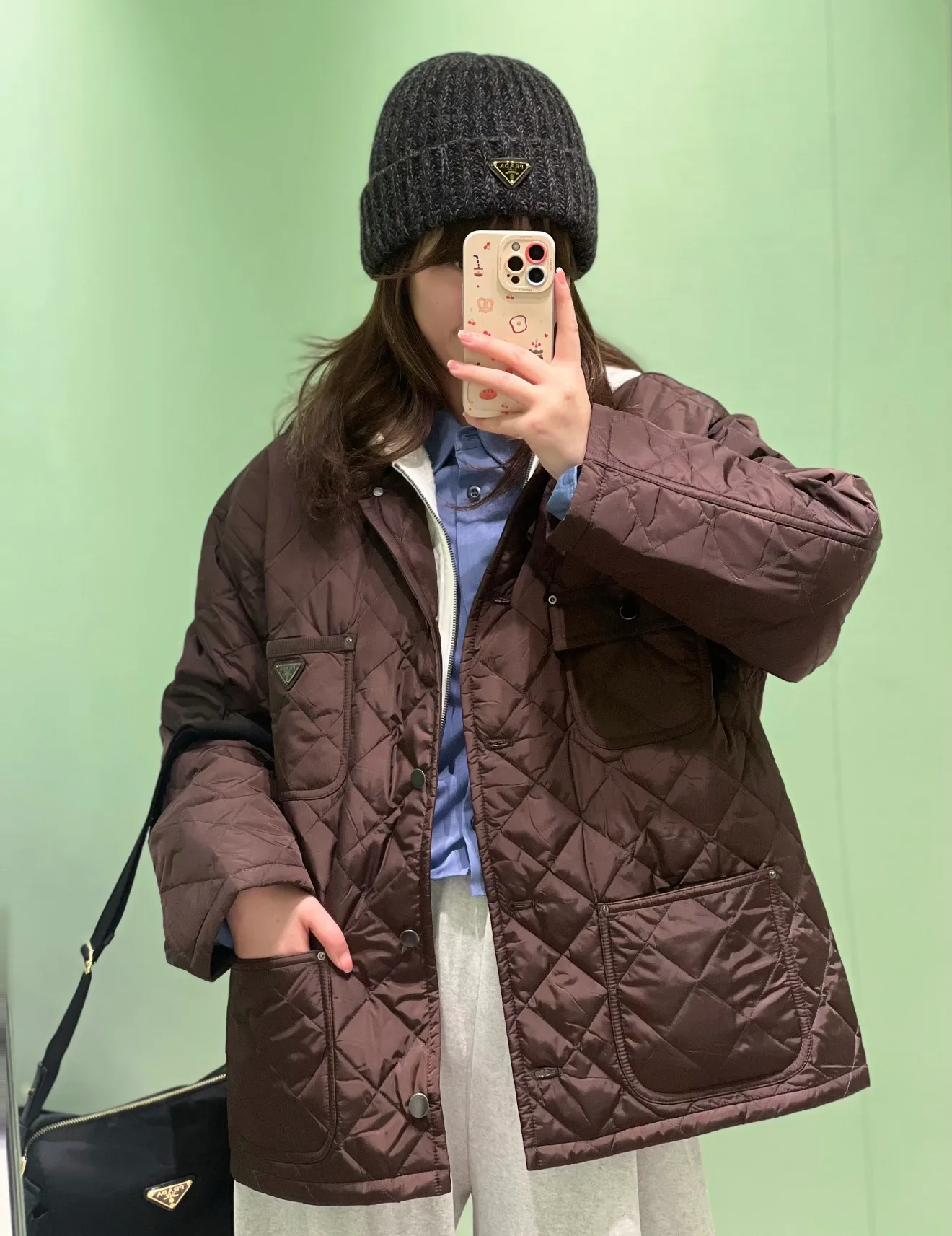 Куртки И Пуховики Женские Prada 18713369