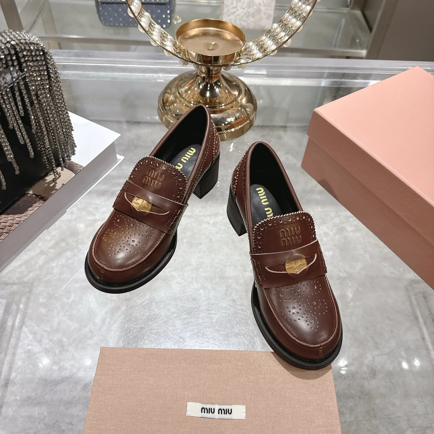 Лоферы И Мокасины Женские Miu Miu 397864