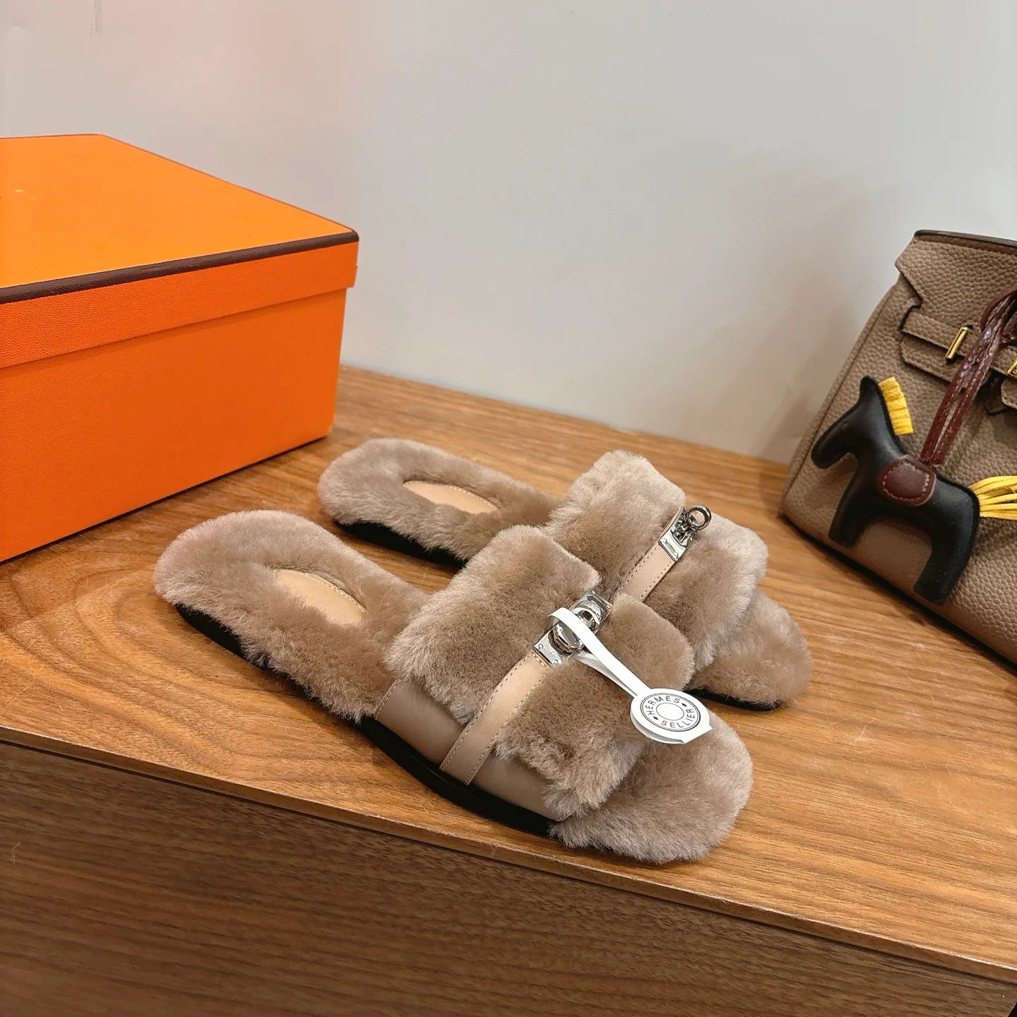 Тапочки Женские Hermes 4500872