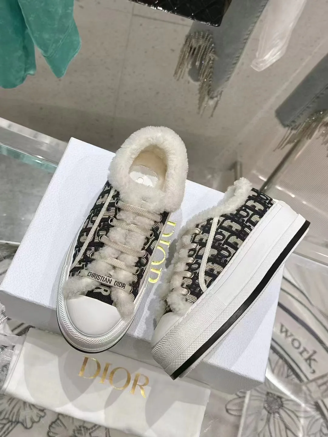 Кроссовки Женские Christian Dior 547685