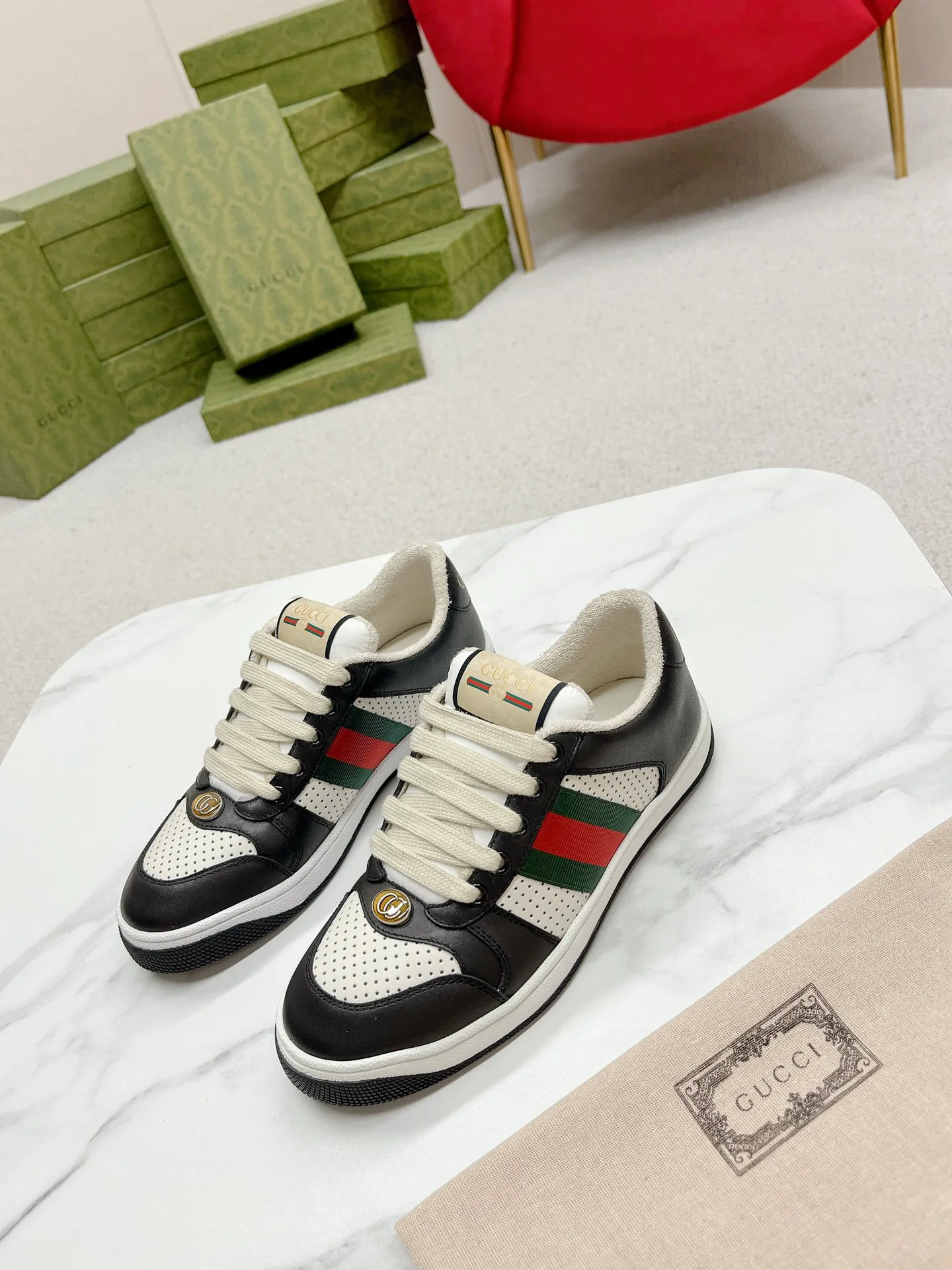Кроссовки Женские Gucci 4784262