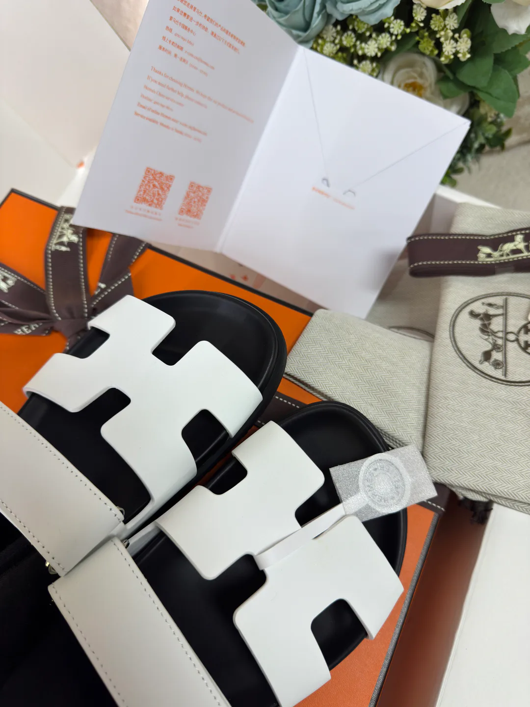 Шлепанцы Женские Hermes 16736