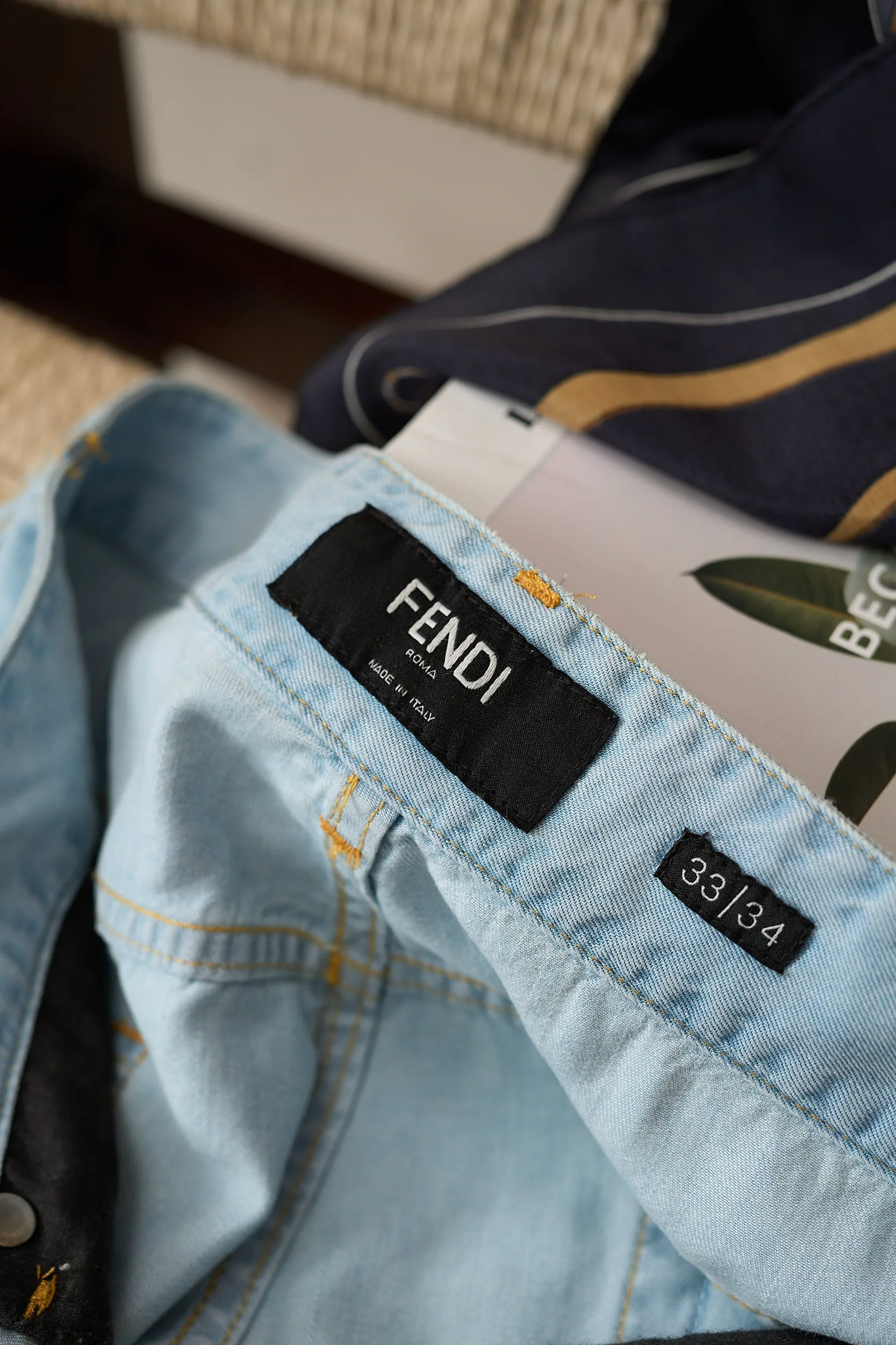 Джинсы Мужские Fendi 73829