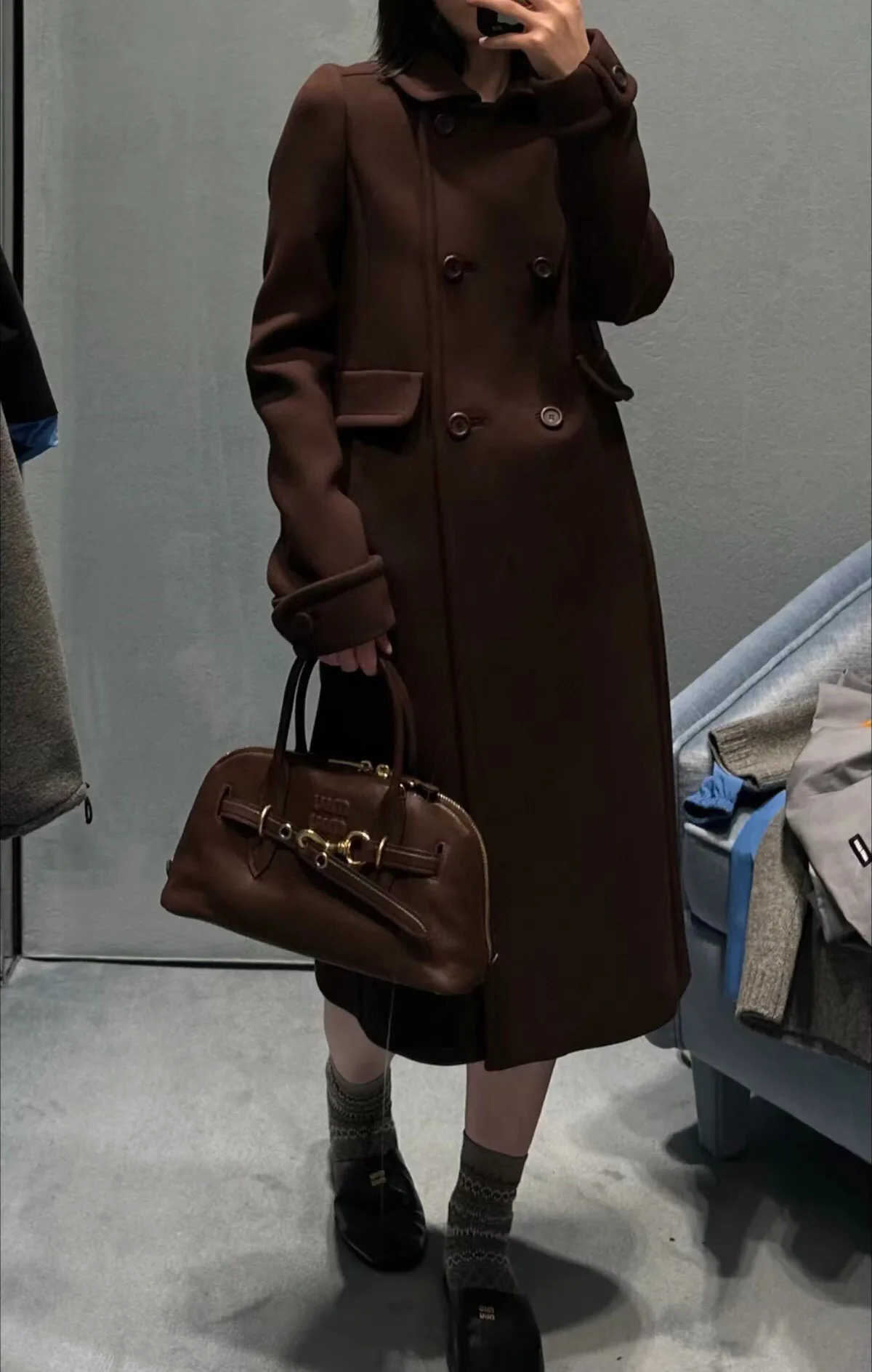 Пальто Женские Miu Miu 4512909