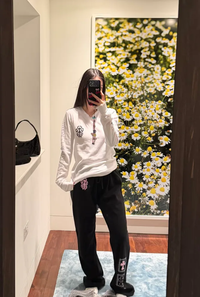 Брюки Женские Chrome Hearts 525042