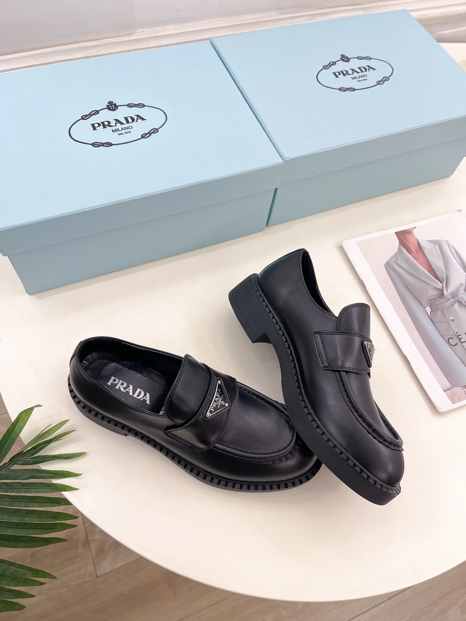 Лоферы И Мокасины Женские Prada 11404085