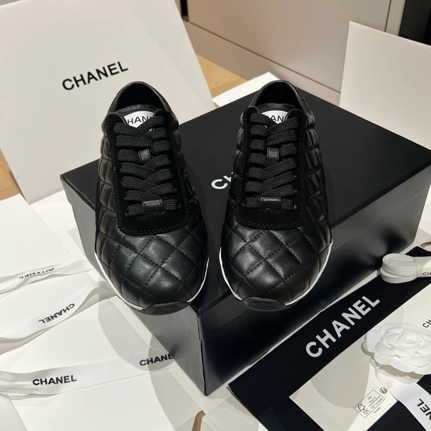 Кроссовки Женские Chanel 5791308