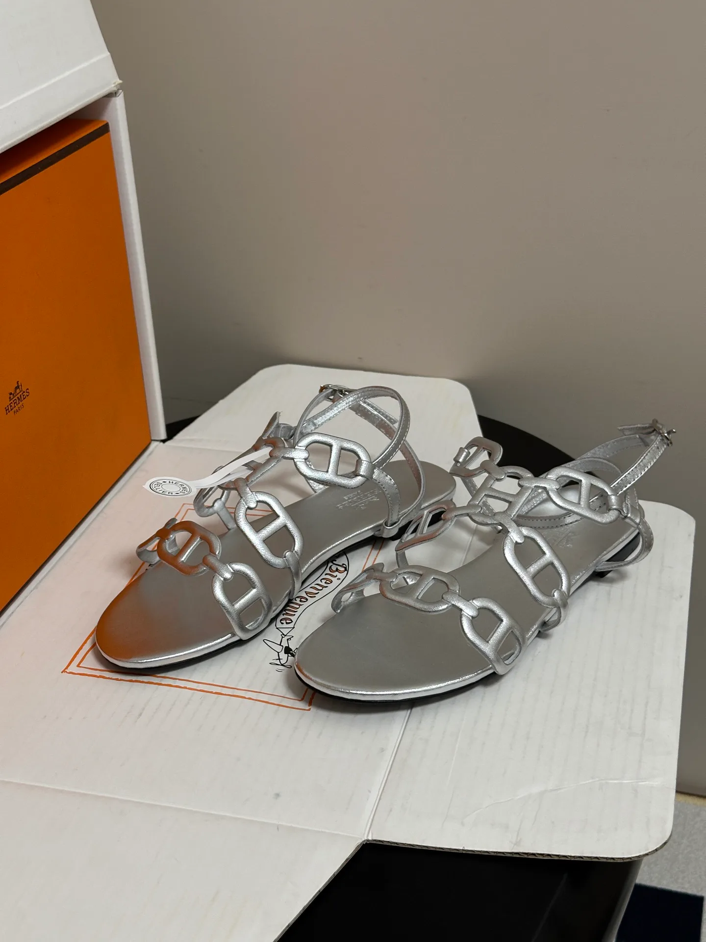 Босоножки Женские Hermes 19507411