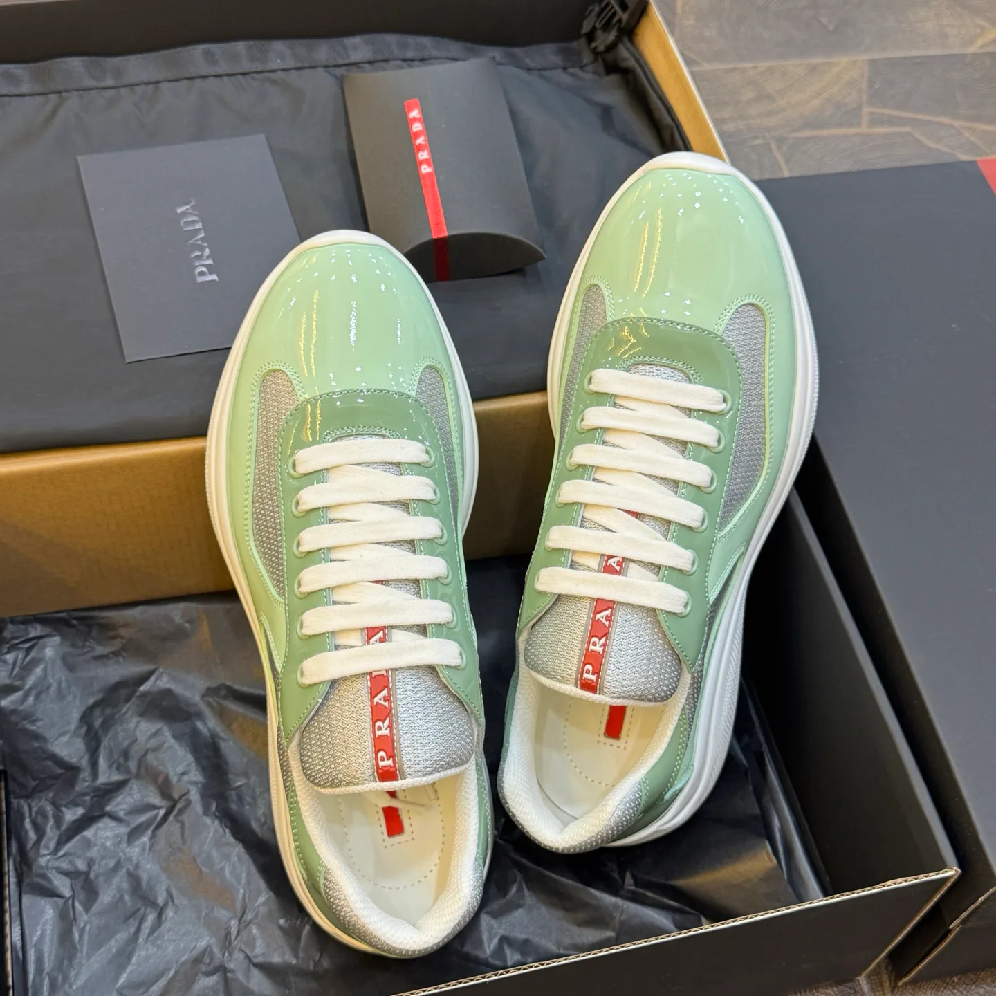 Кроссовки Женские Prada 18267052