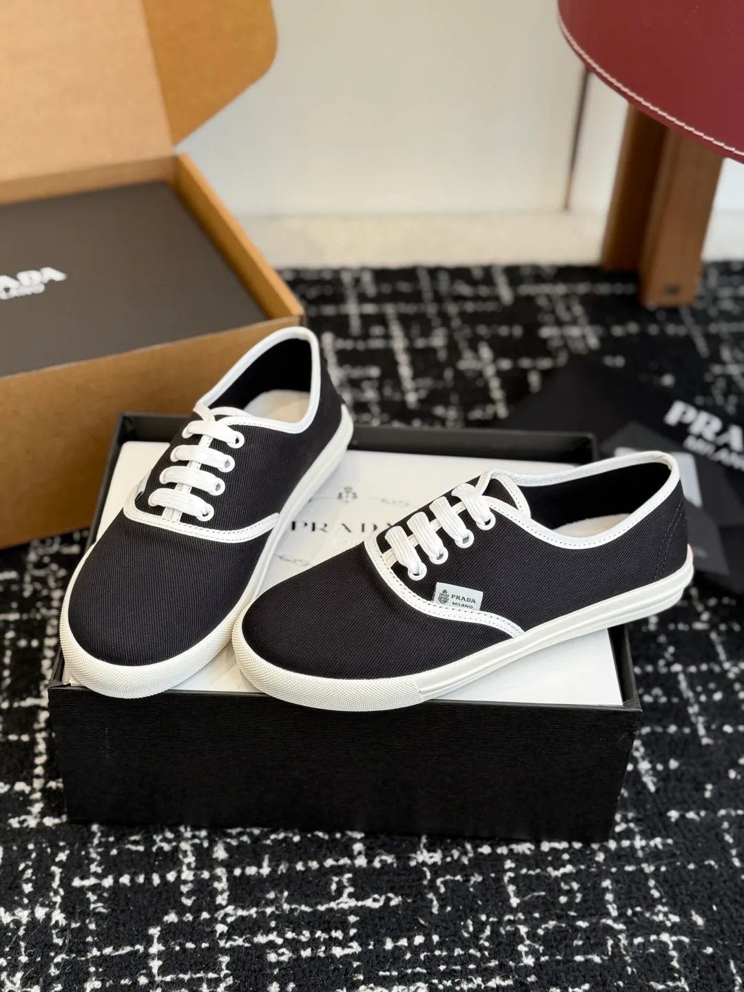 Кеды Женские Prada 5014984