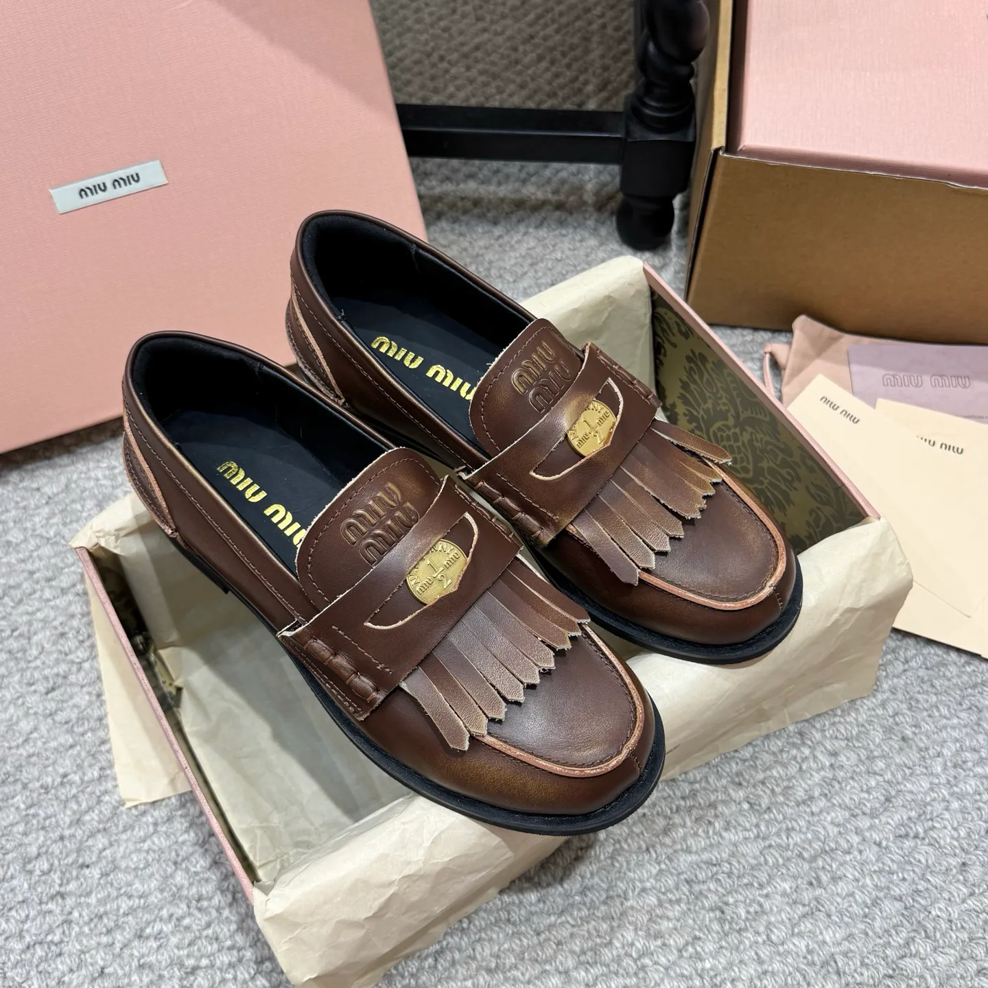 Лоферы И Мокасины Женские Miu Miu 18337071