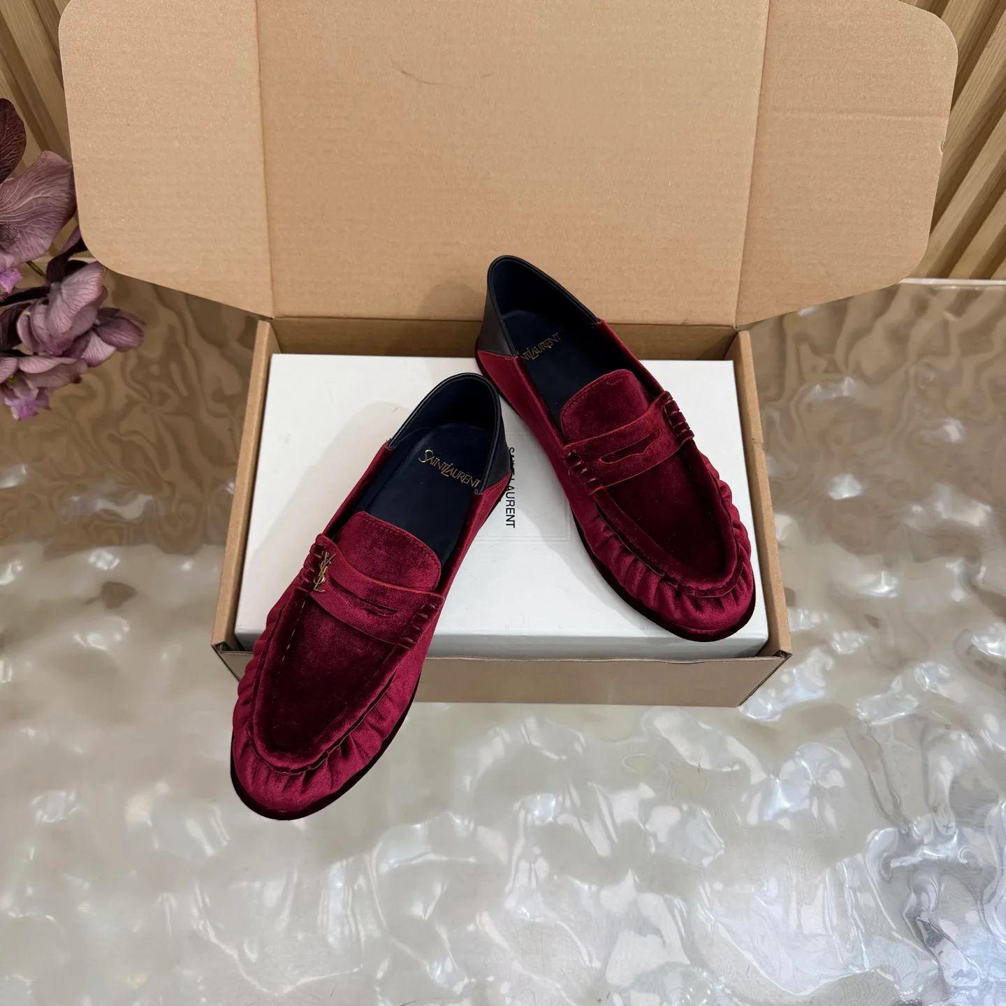 Лоферы И Мокасины Женские Saint Laurent 17926448