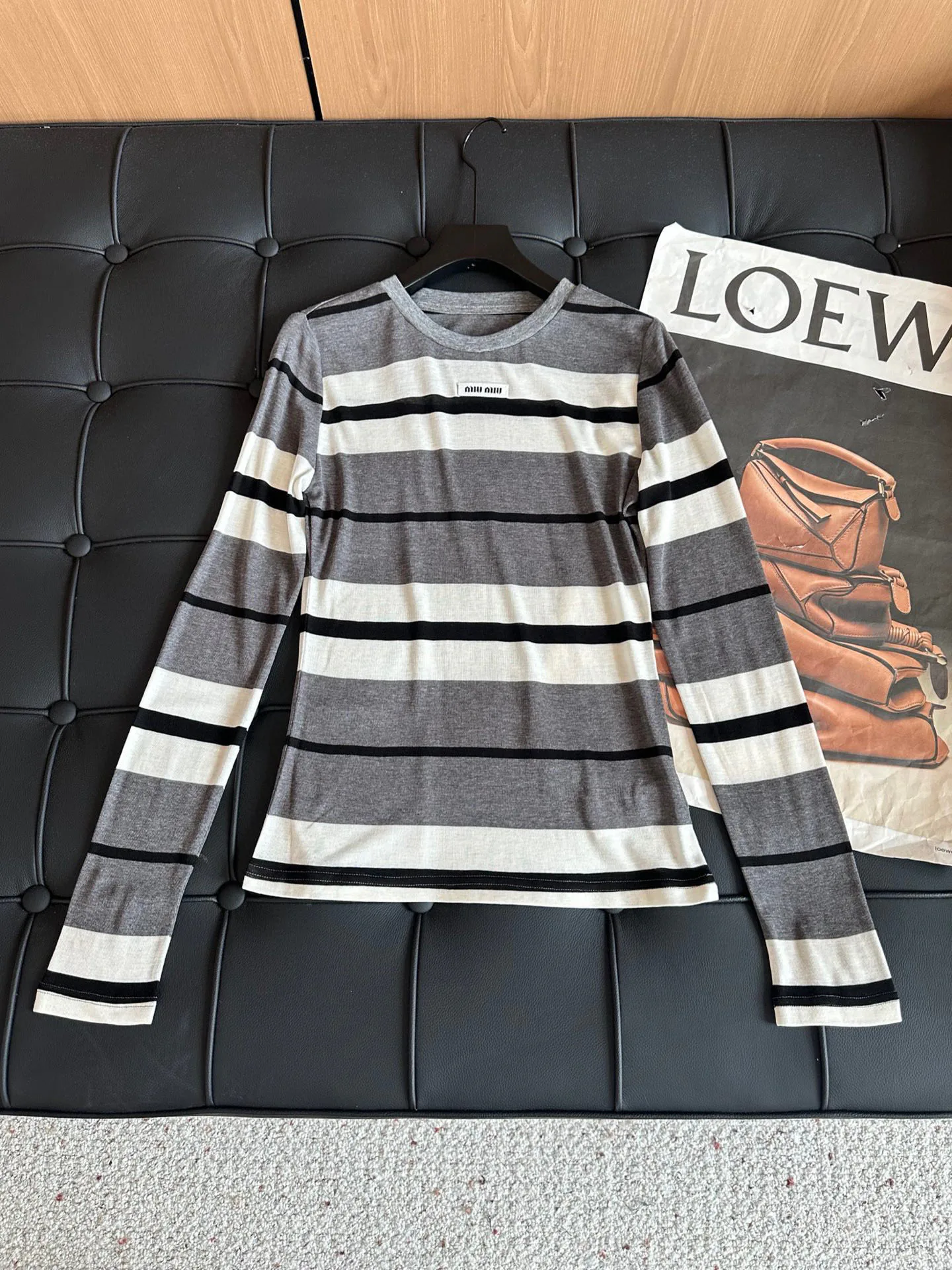 Лонгсливы Женские Miu Miu 238731