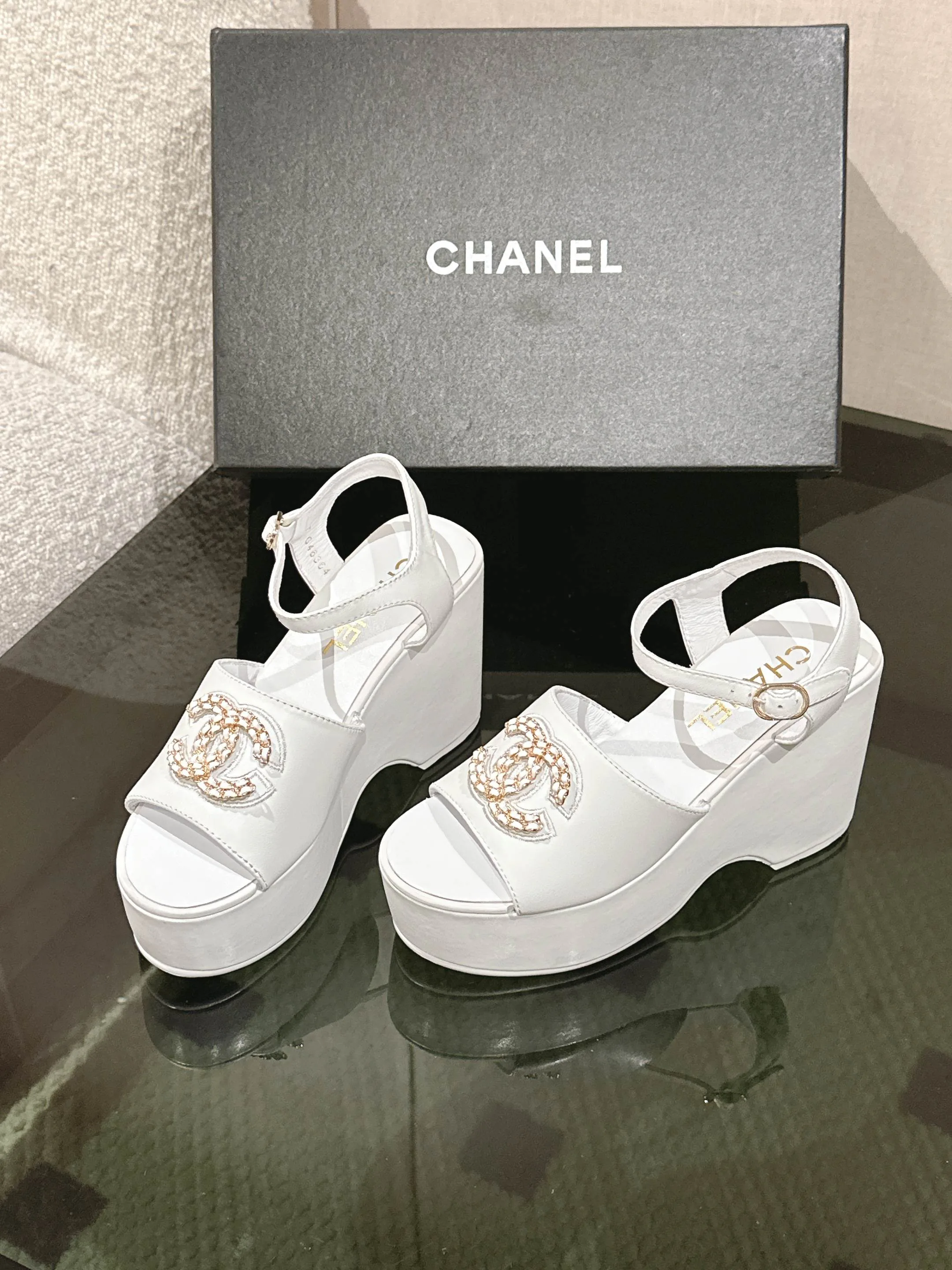 Босоножки Женские Chanel 35846