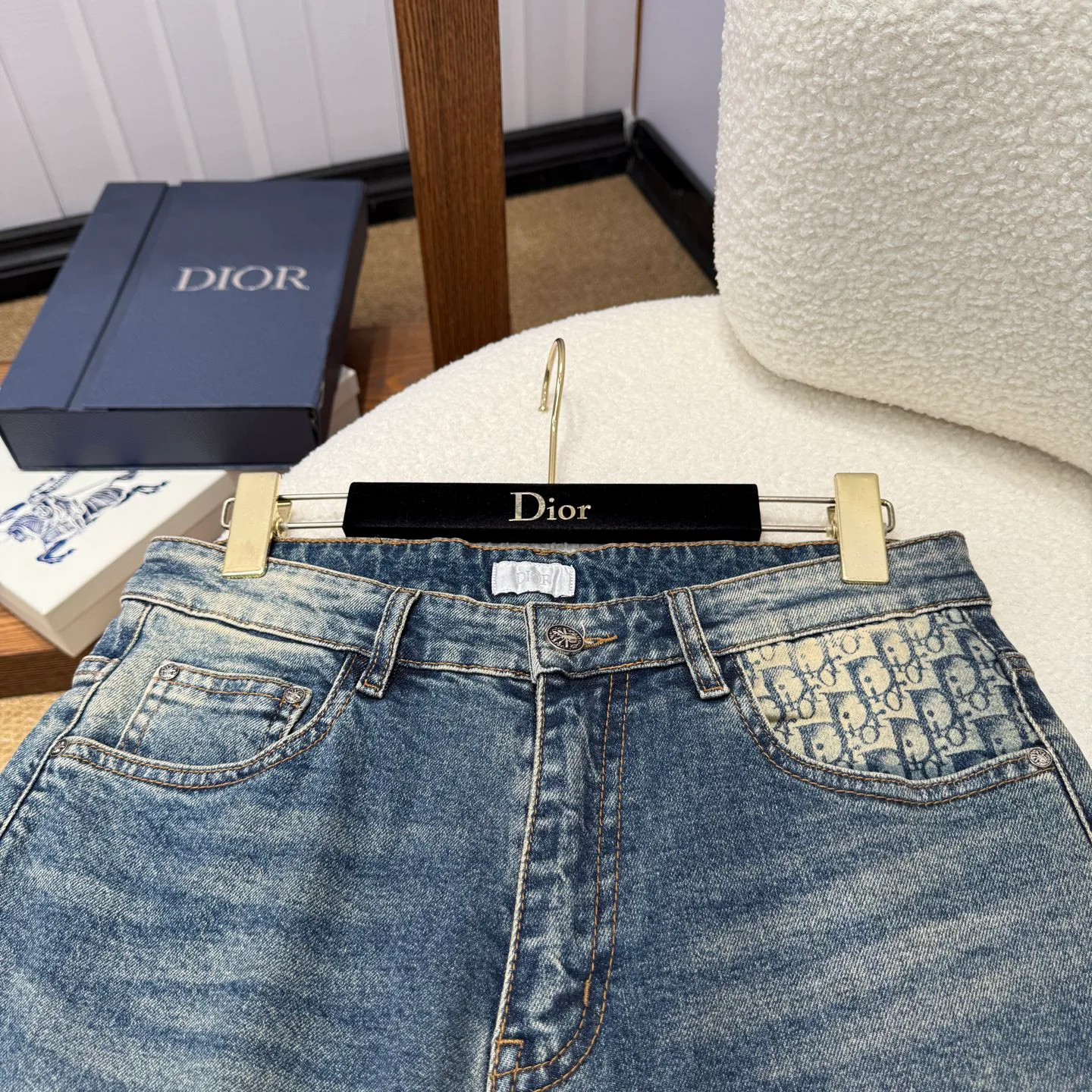 Джинсы Мужские Christian Dior 18029738