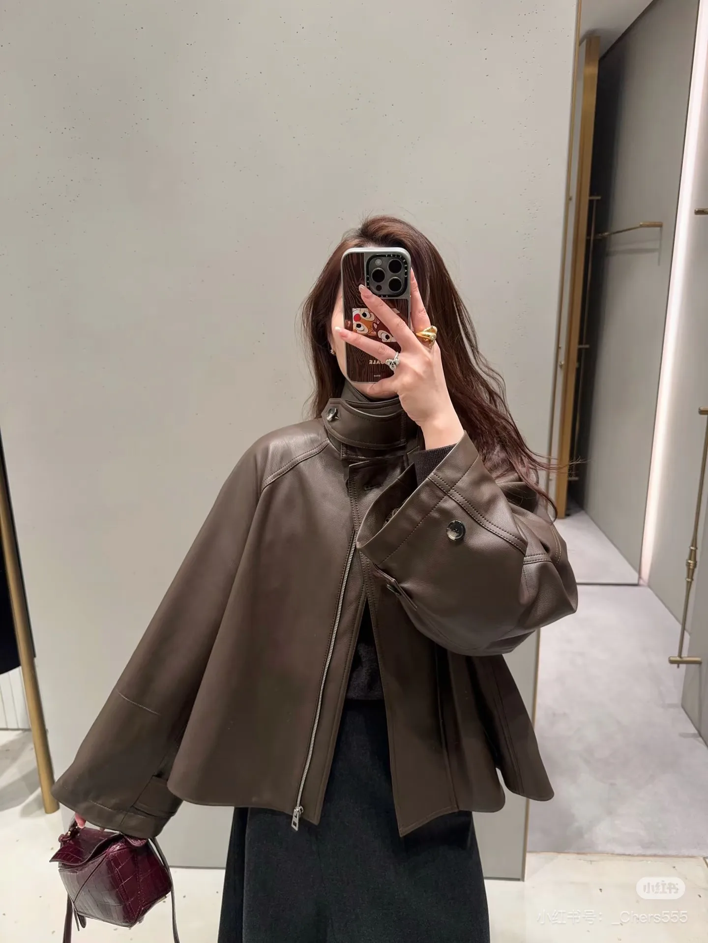 Кожаные Куртки И Дублёнки Женские Loewe 5058890