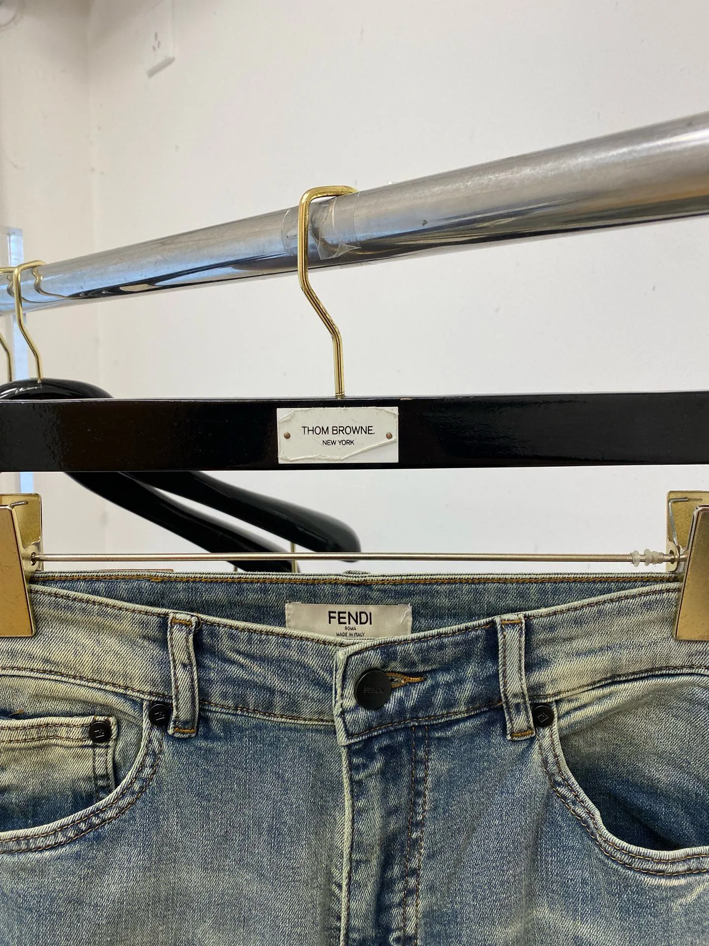 Джинсы Мужские Fendi 13564103