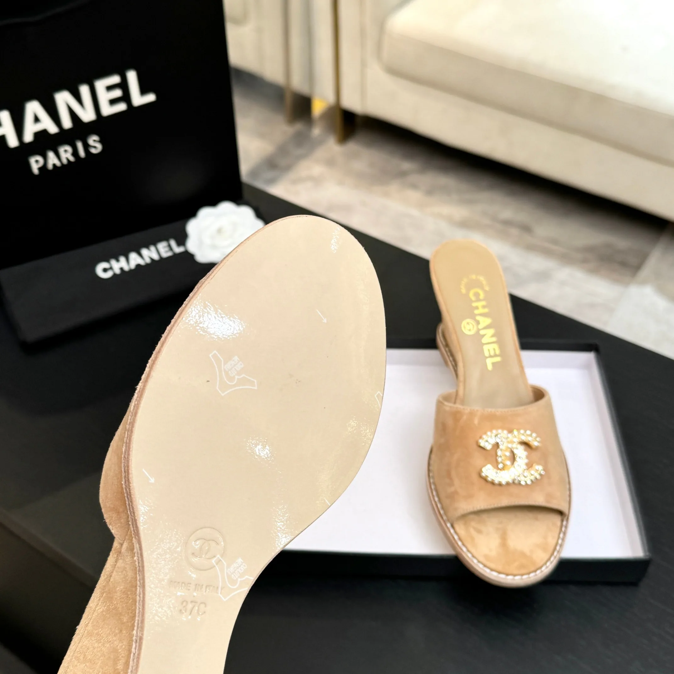 Босоножки Женские Chanel 10476318