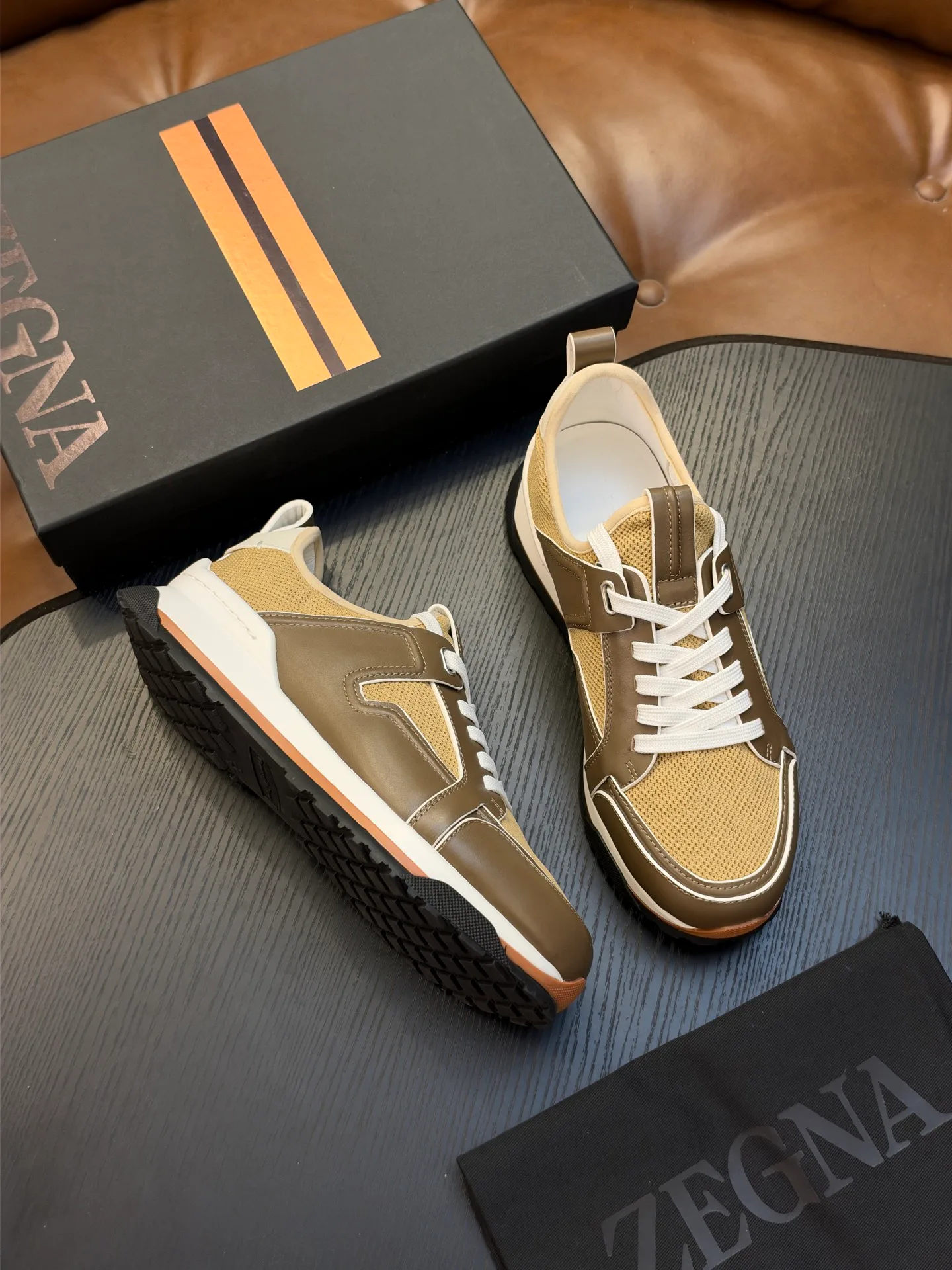 Кроссовки Мужские Zegna 18749318