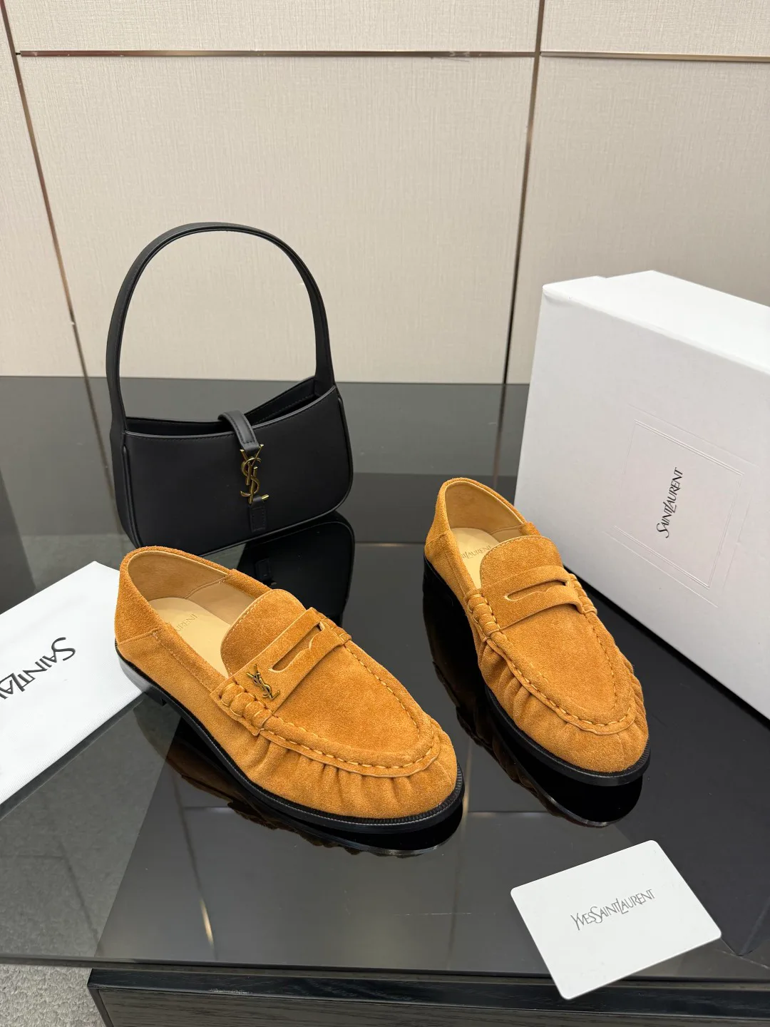 Лоферы Женские Saint Laurent 374996