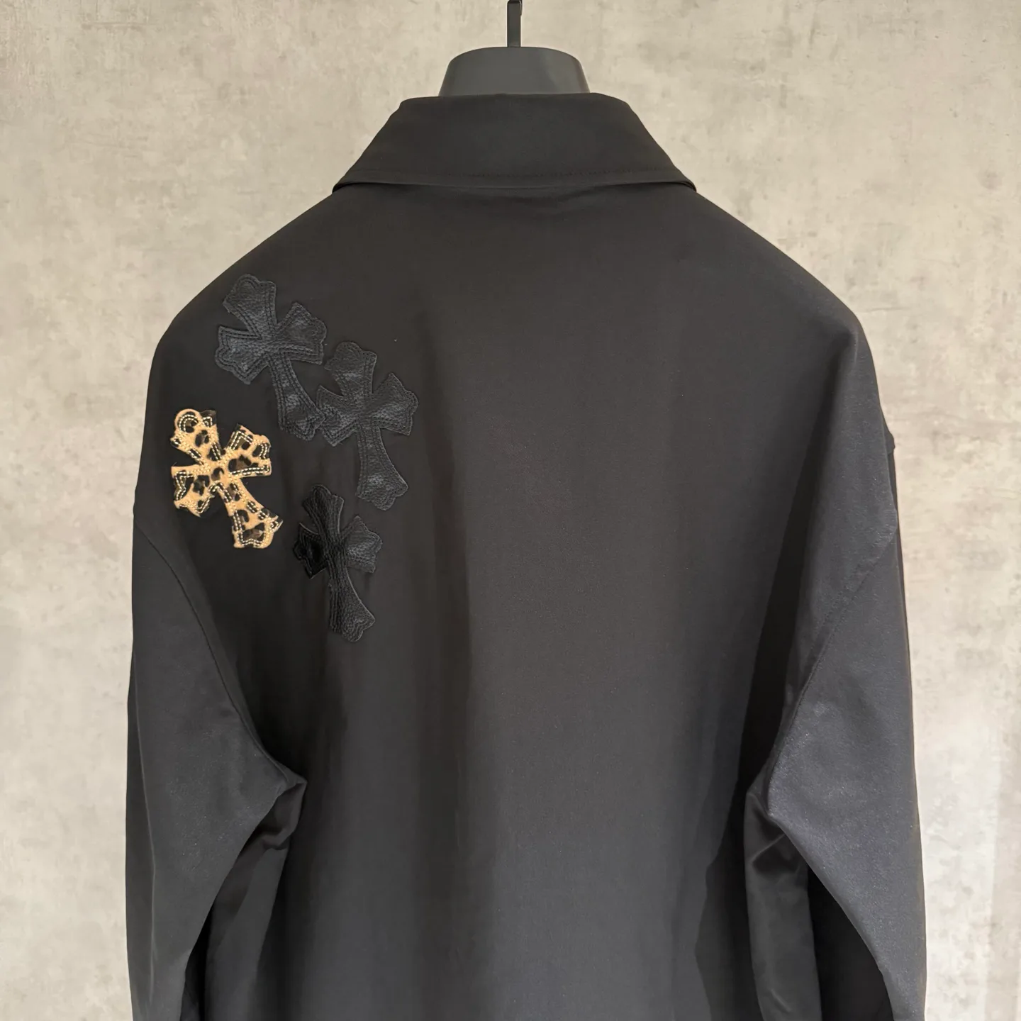 Кожаные Куртки И Дублёнки Мужские Chrome Hearts 11264954