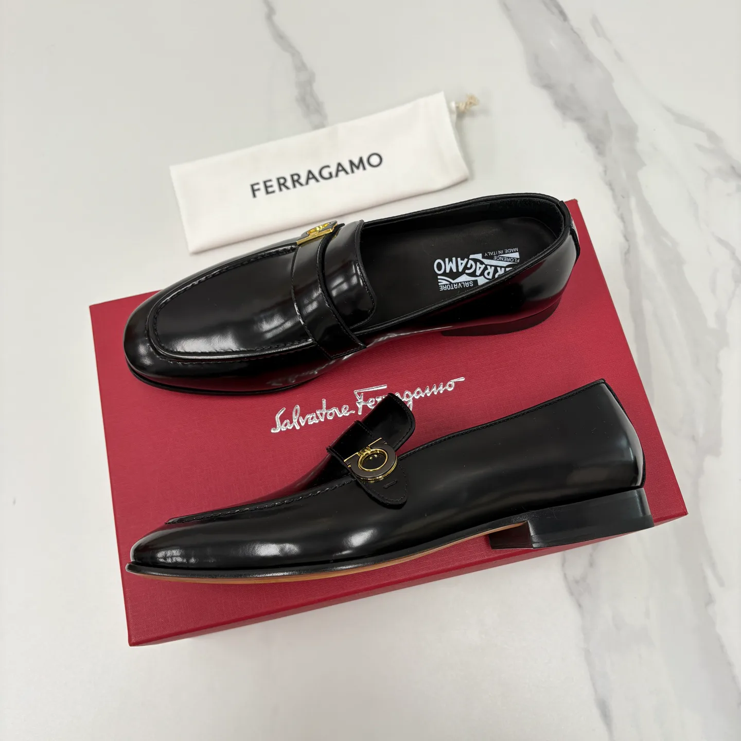 Лоферы И Туфли Мужские Salvatore Ferragamo 13140895