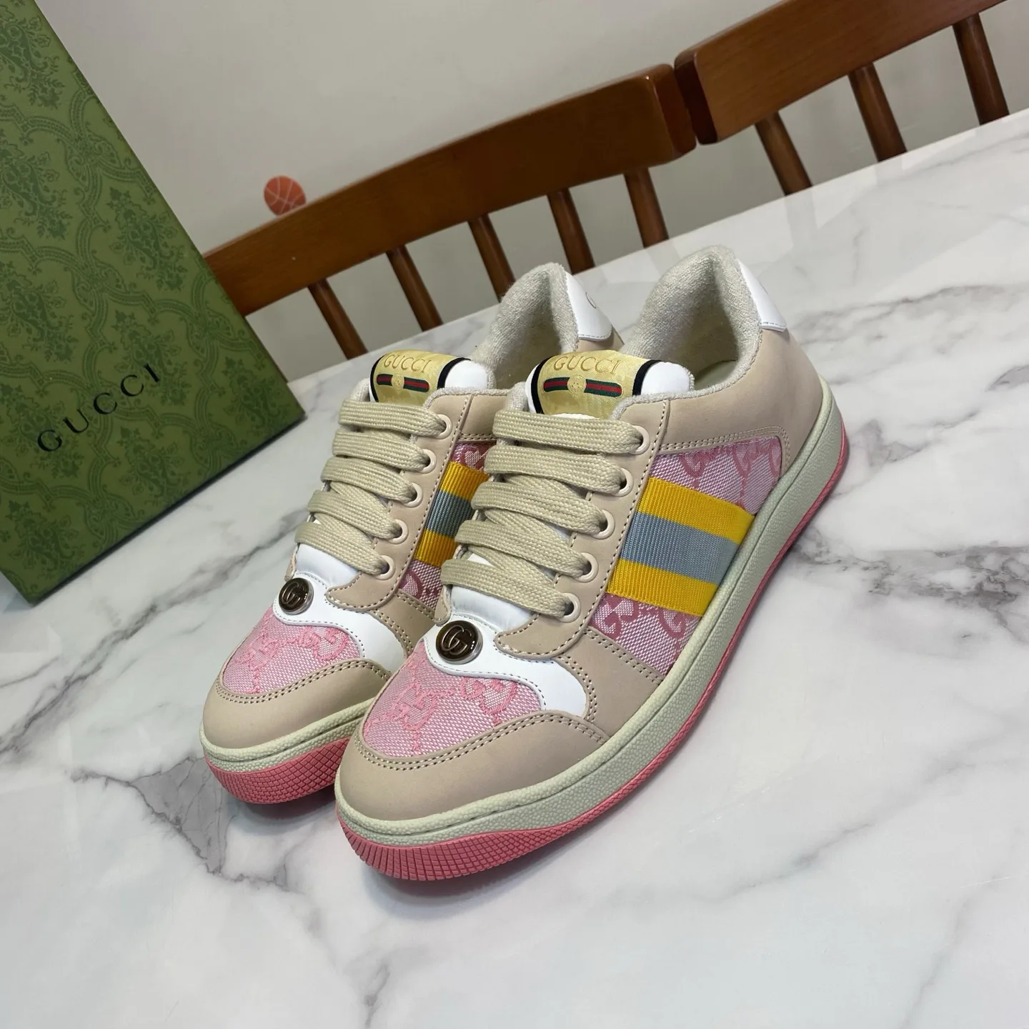 Кеды Женские Gucci 1458186