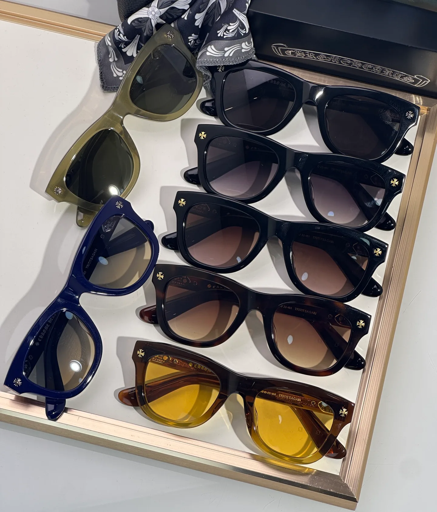 Очки Chrome Hearts 3033980