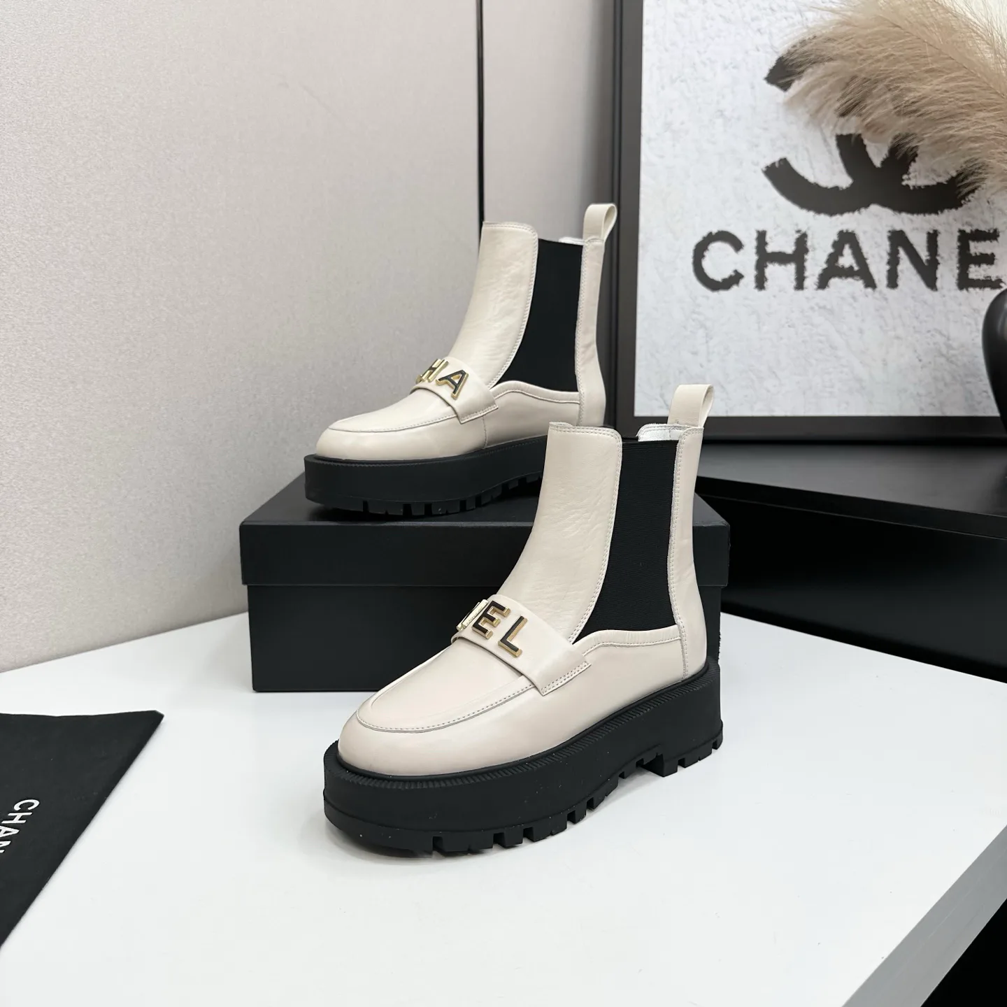 Ботинки Женские Chanel 521486