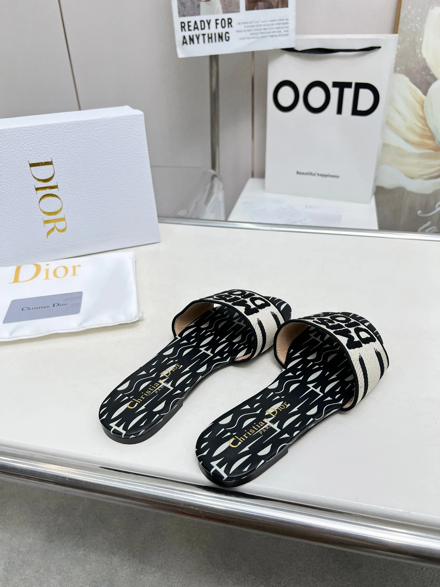 Шлепанцы Женские Christian Dior 12208671