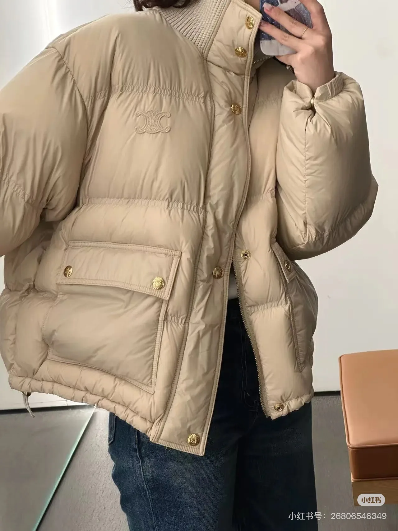 Куртки И Пуховики Женские Celine 1859183