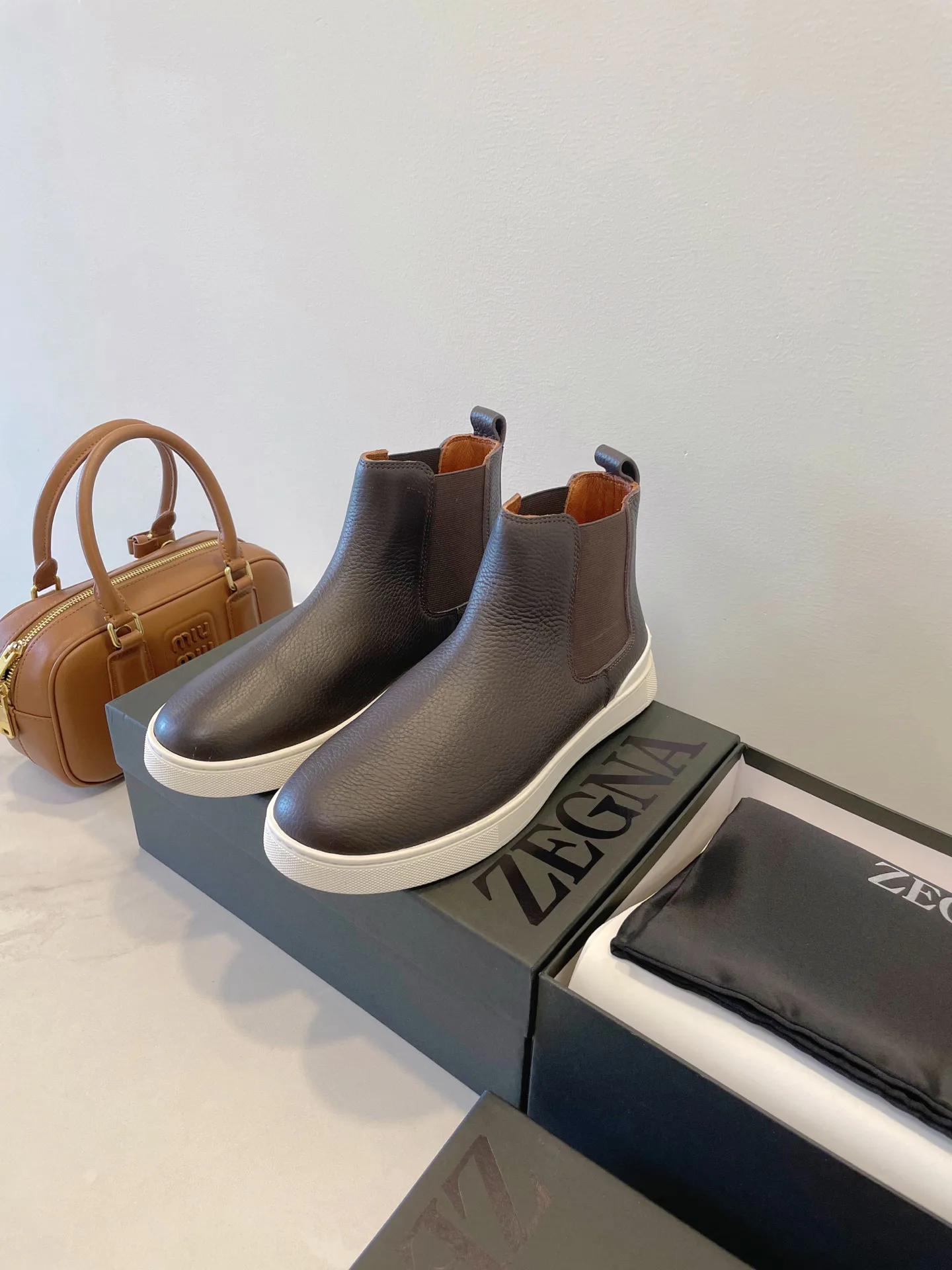 Кроссовки Мужские Zegna 18265344