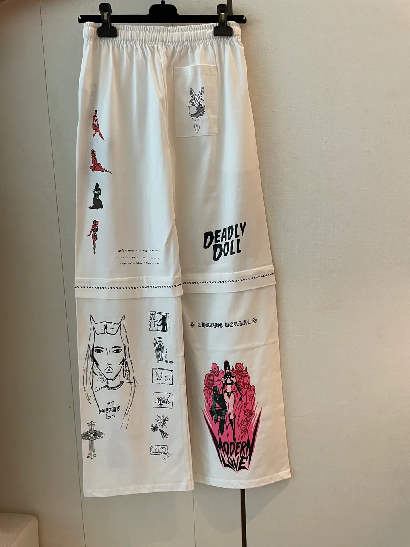 Брюки Женские Chrome Hearts 4929751