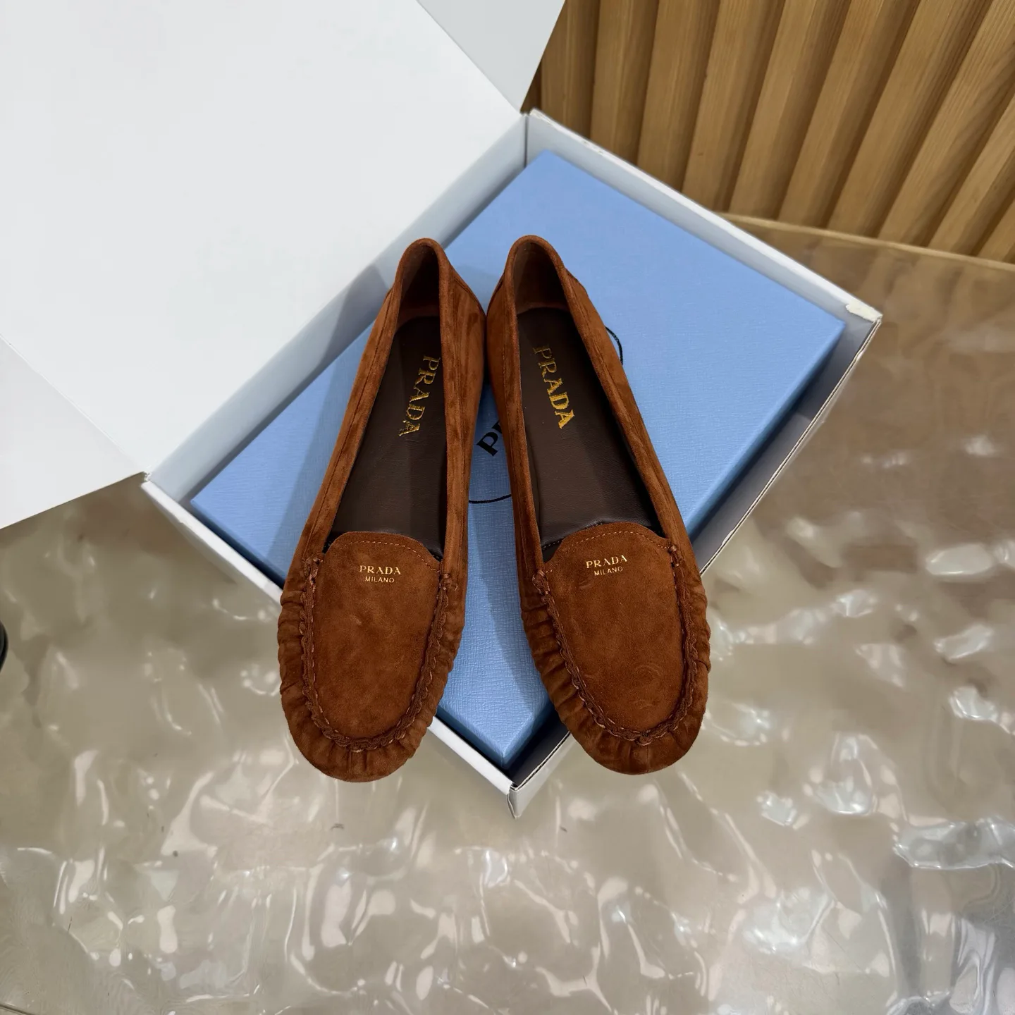 Лоферы И Мокасины Женские Prada 17406228
