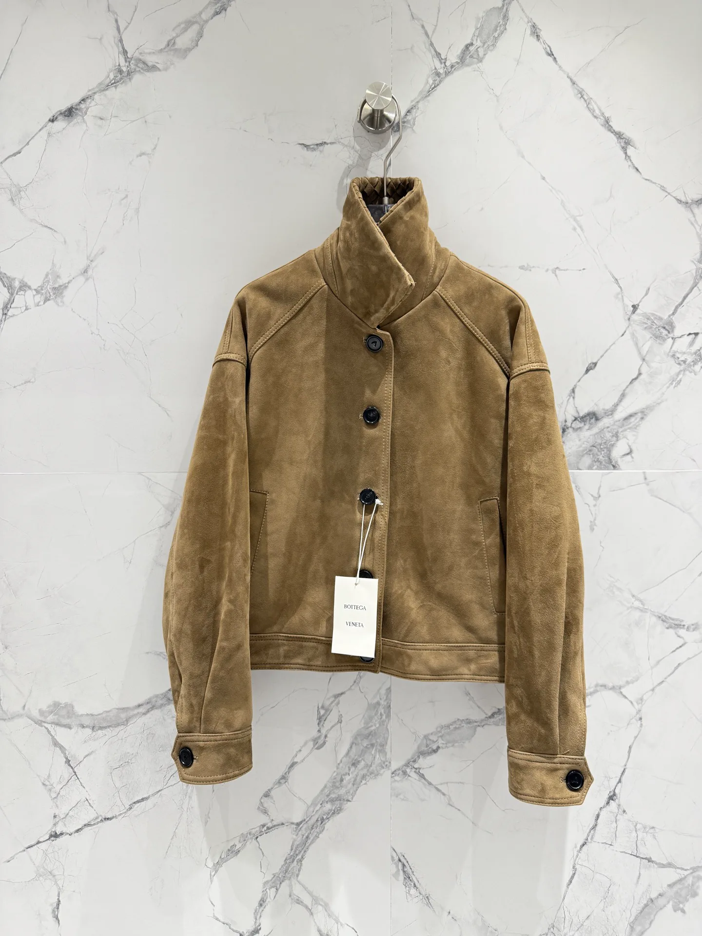 Кожаные Куртки И Дублёнки Женские Bottega Veneta 11428957