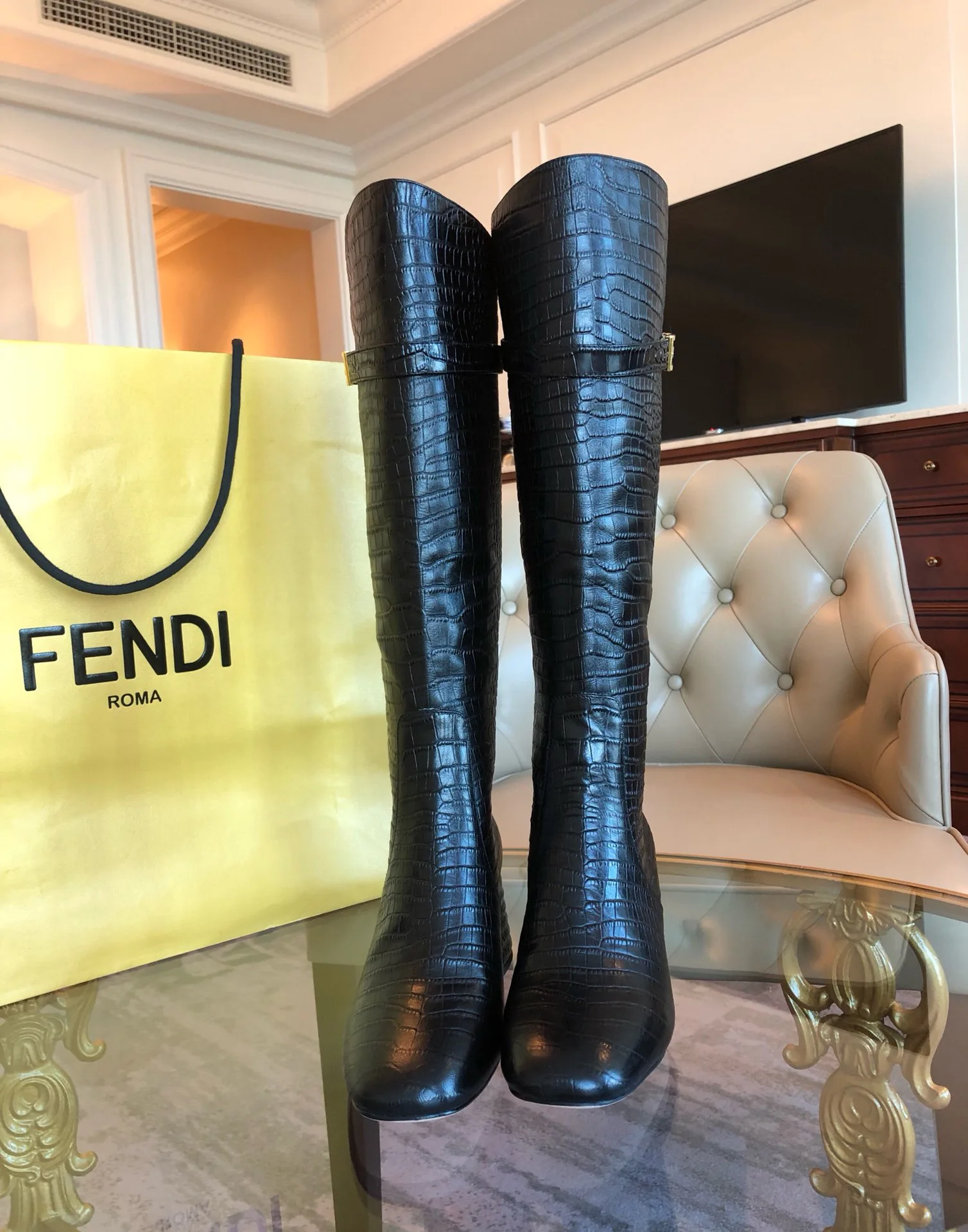 Сапоги Женские Fendi 1160041