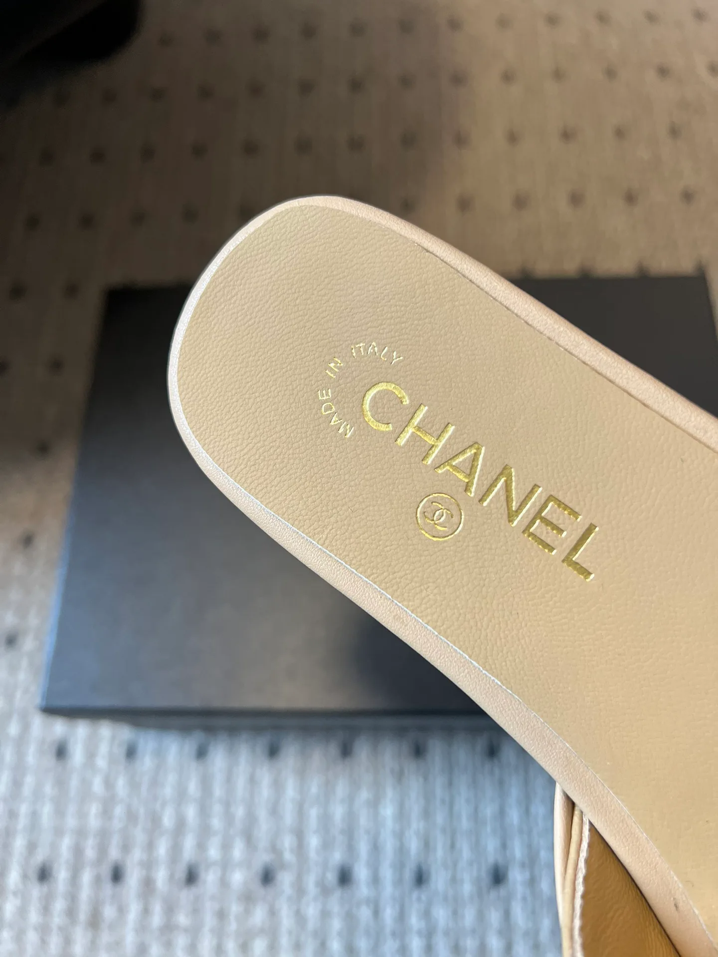 Шлепанцы Женские Chanel 1122373