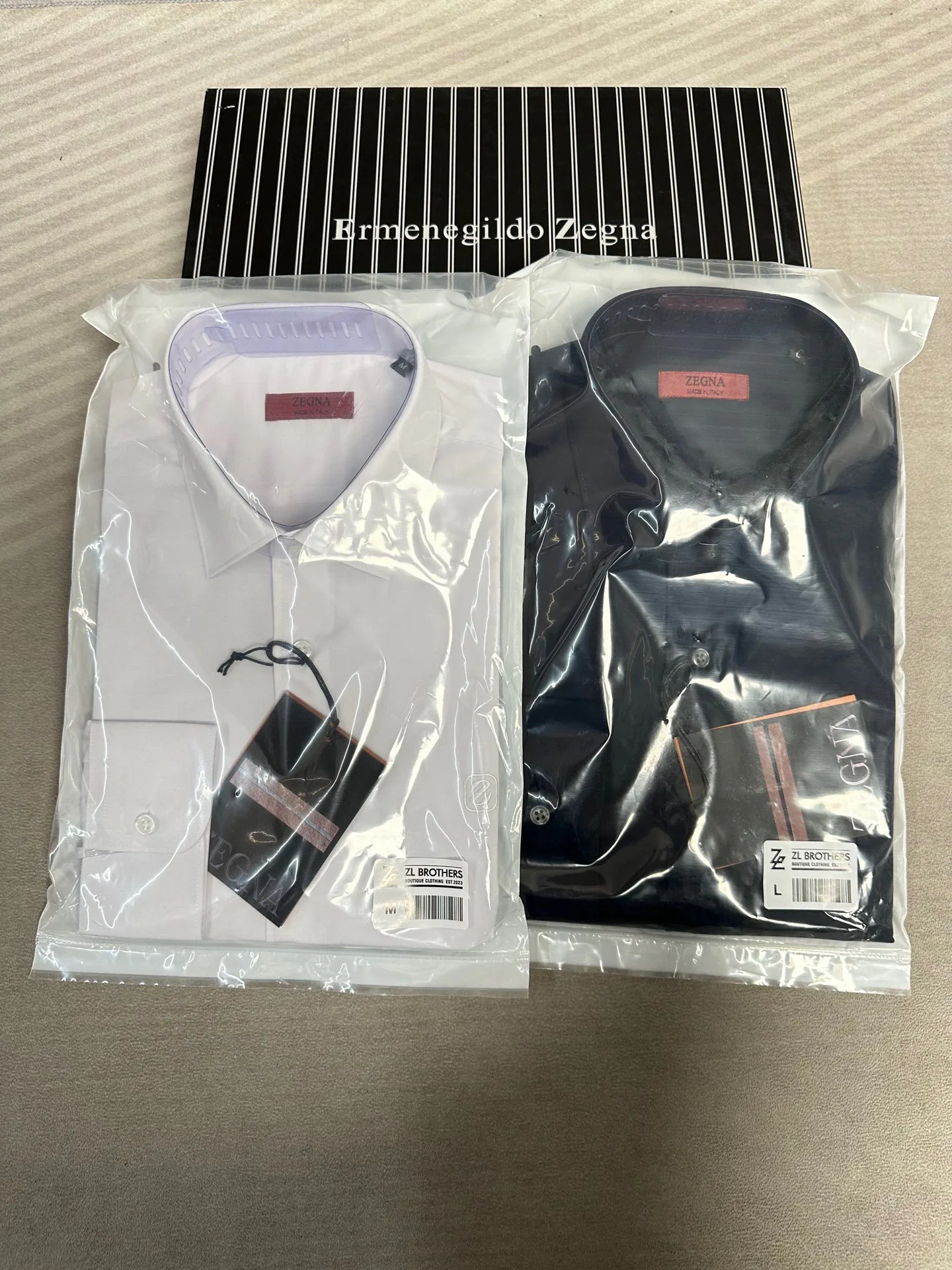 Рубашки Мужские Zegna 17288474