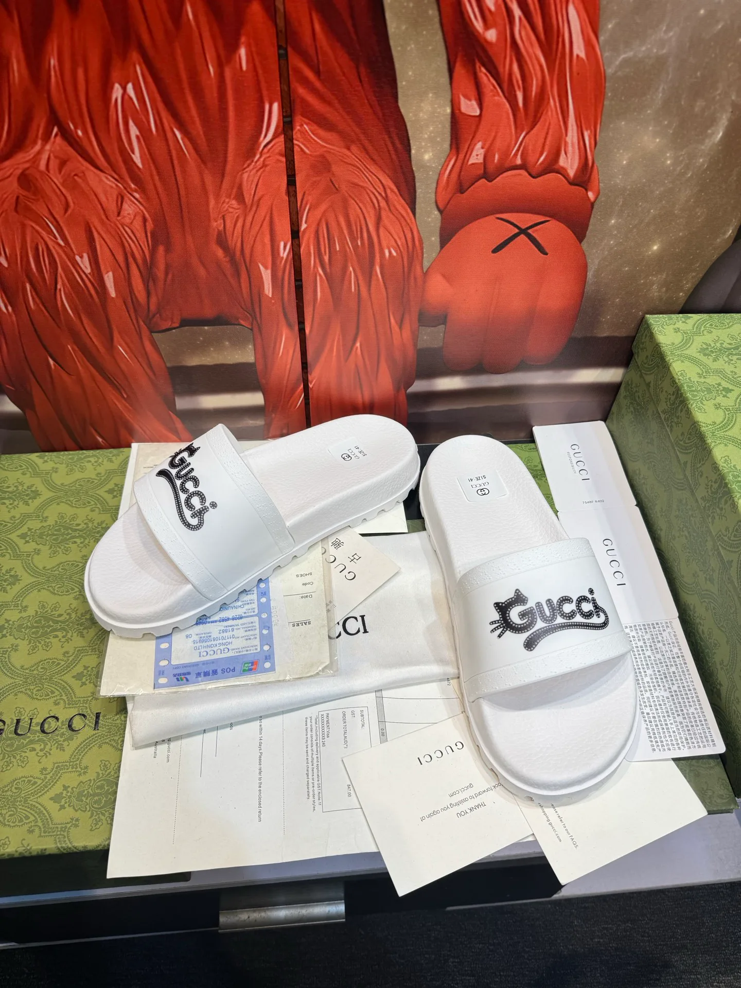 Шлепанцы Женские Gucci 10313909