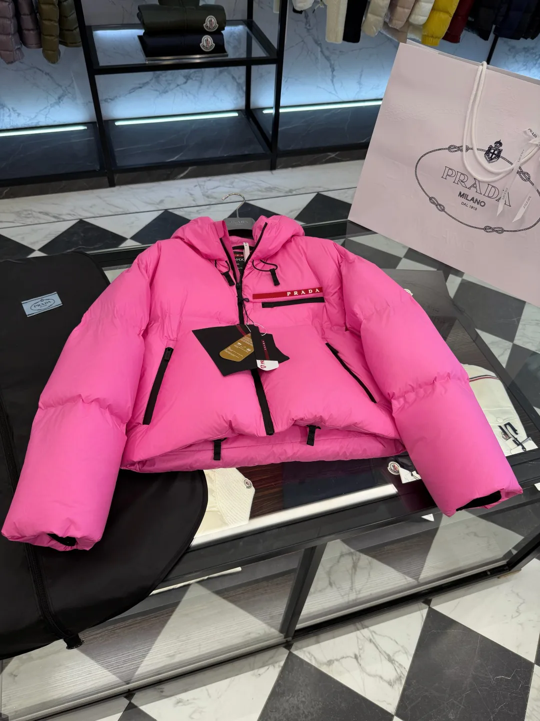 Куртки И Пуховики Женские Prada 19964152