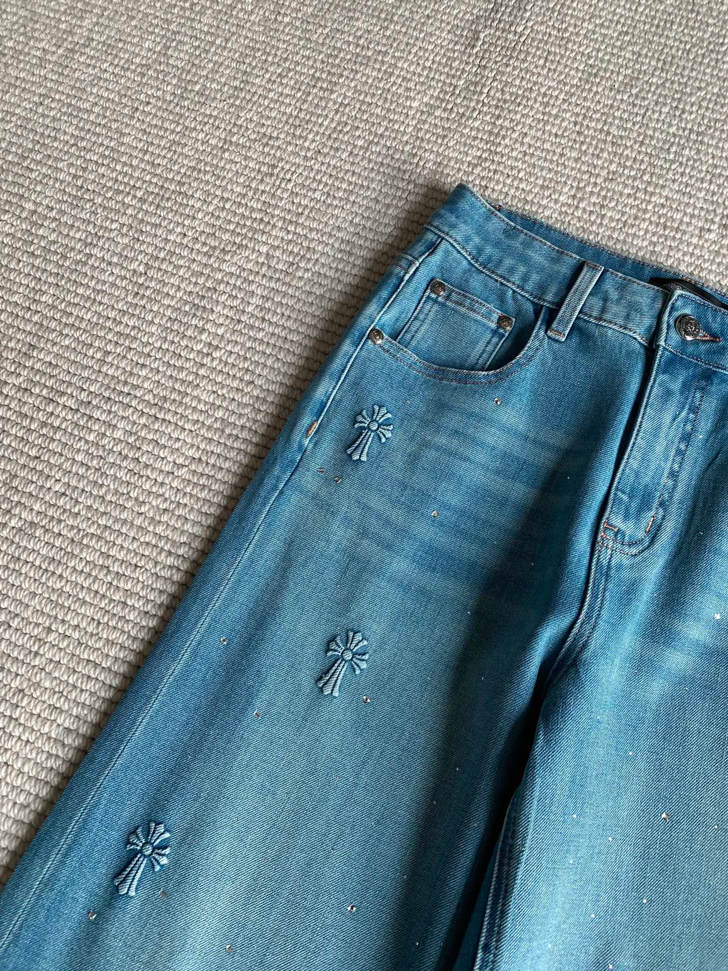 Джинсы Женские Chrome Hearts 9843761