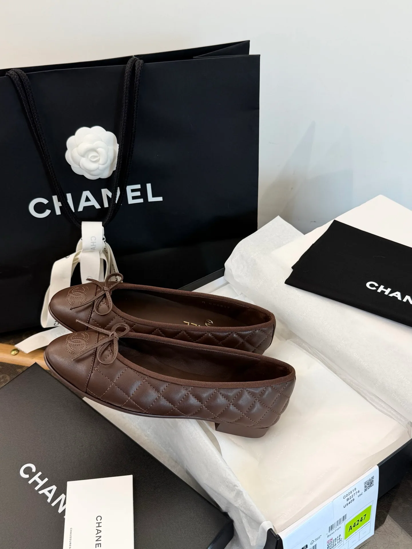 Балетки Женские Chanel 19038971