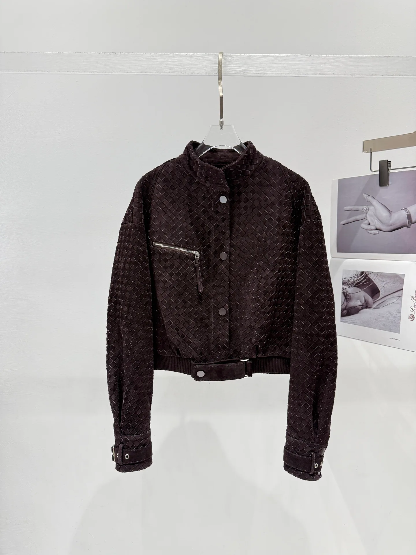 Кожаные Куртки И Дублёнки Женские Bottega Veneta 17903948