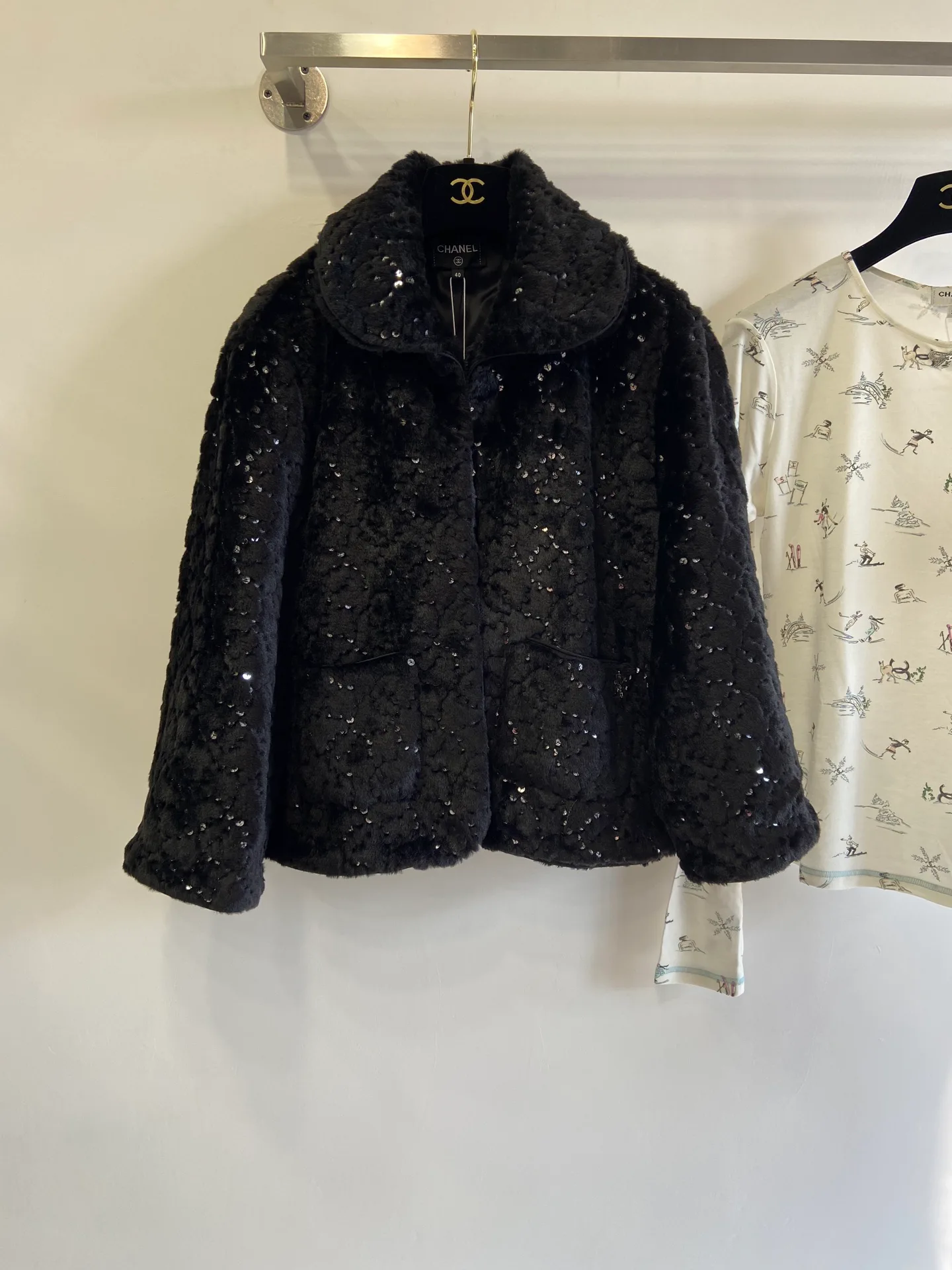 Куртки И Пуховики Женские Chanel 909556