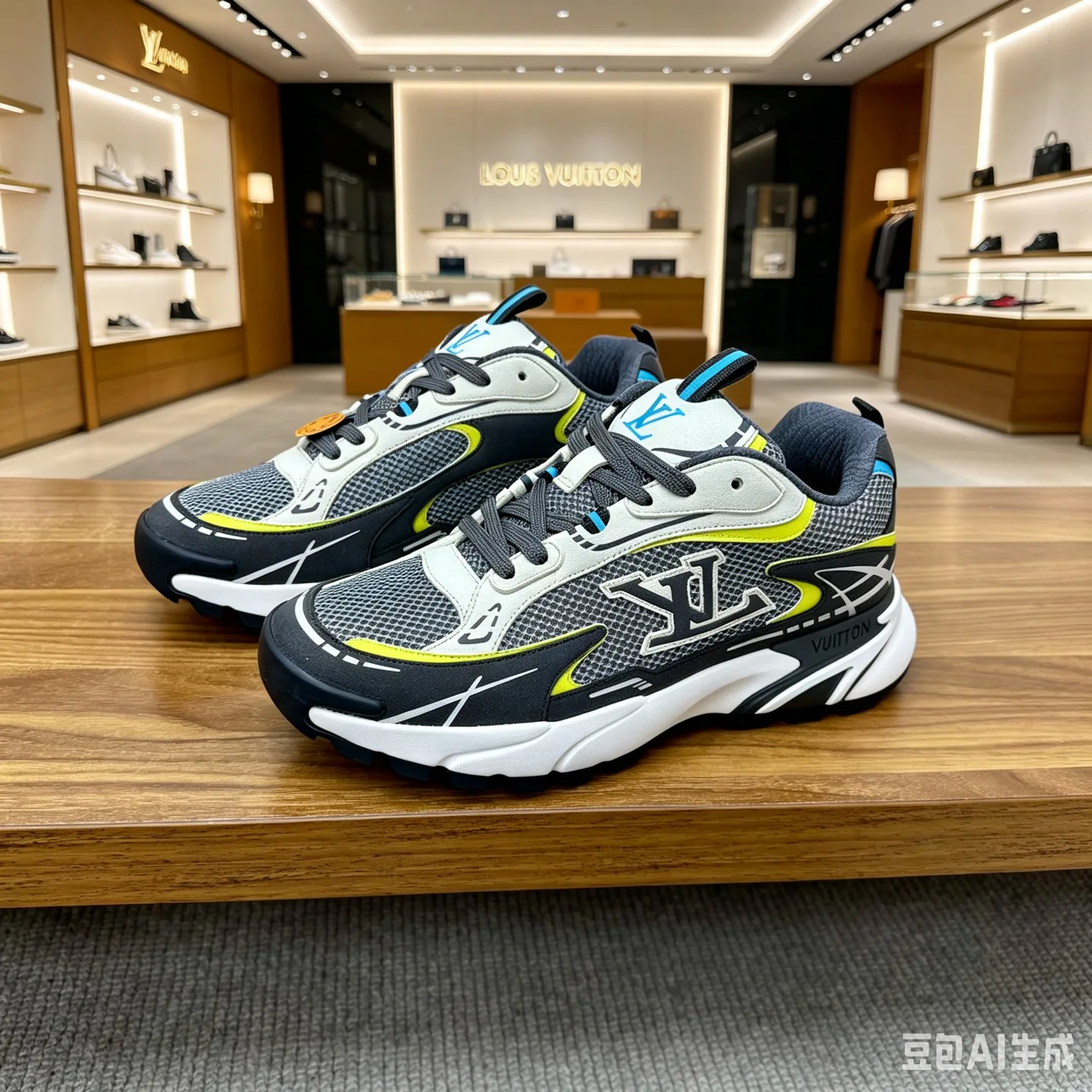 Кроссовки Мужские Louis Vuitton 17477022