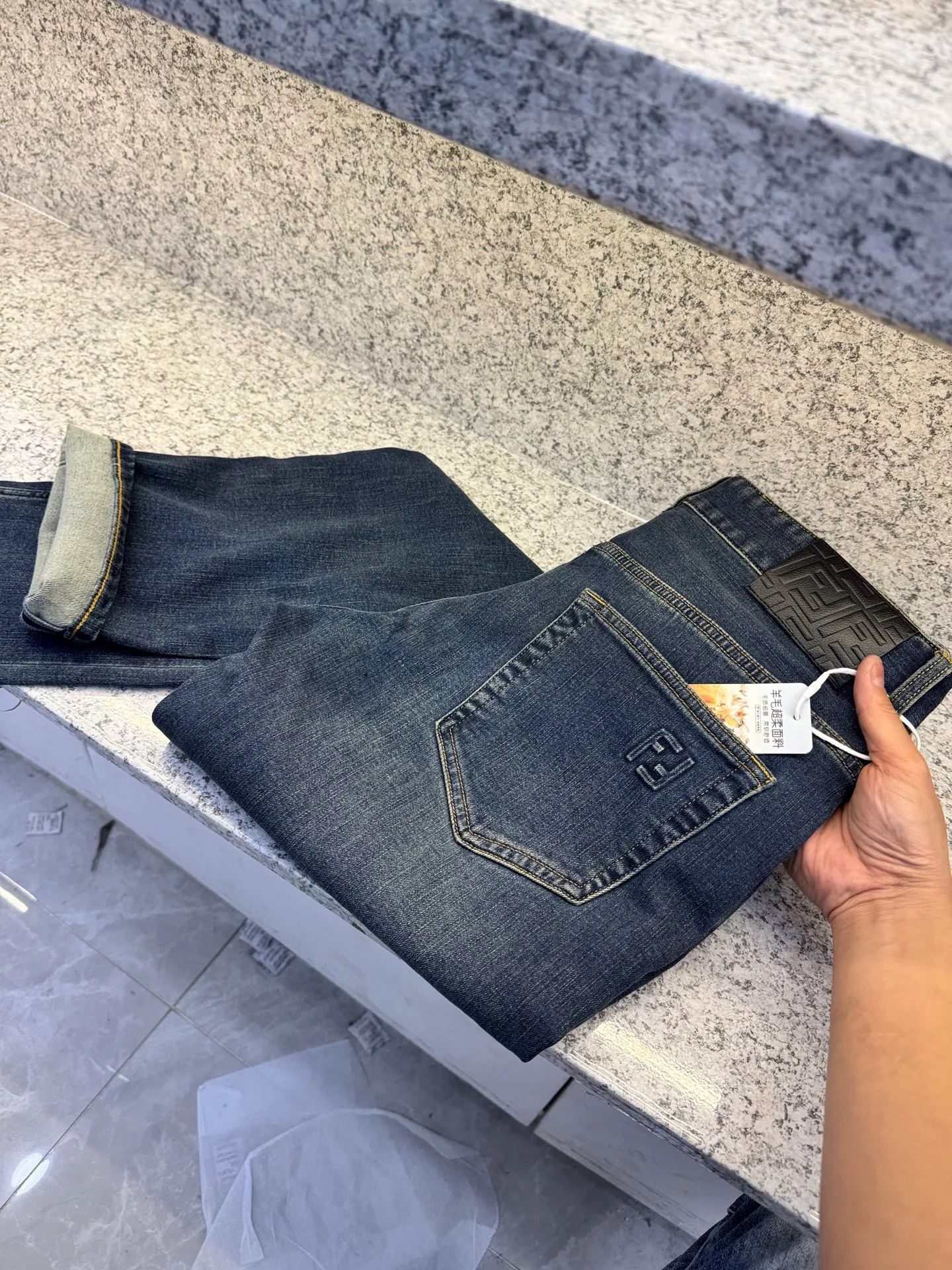 Джинсы Мужские Fendi 714943