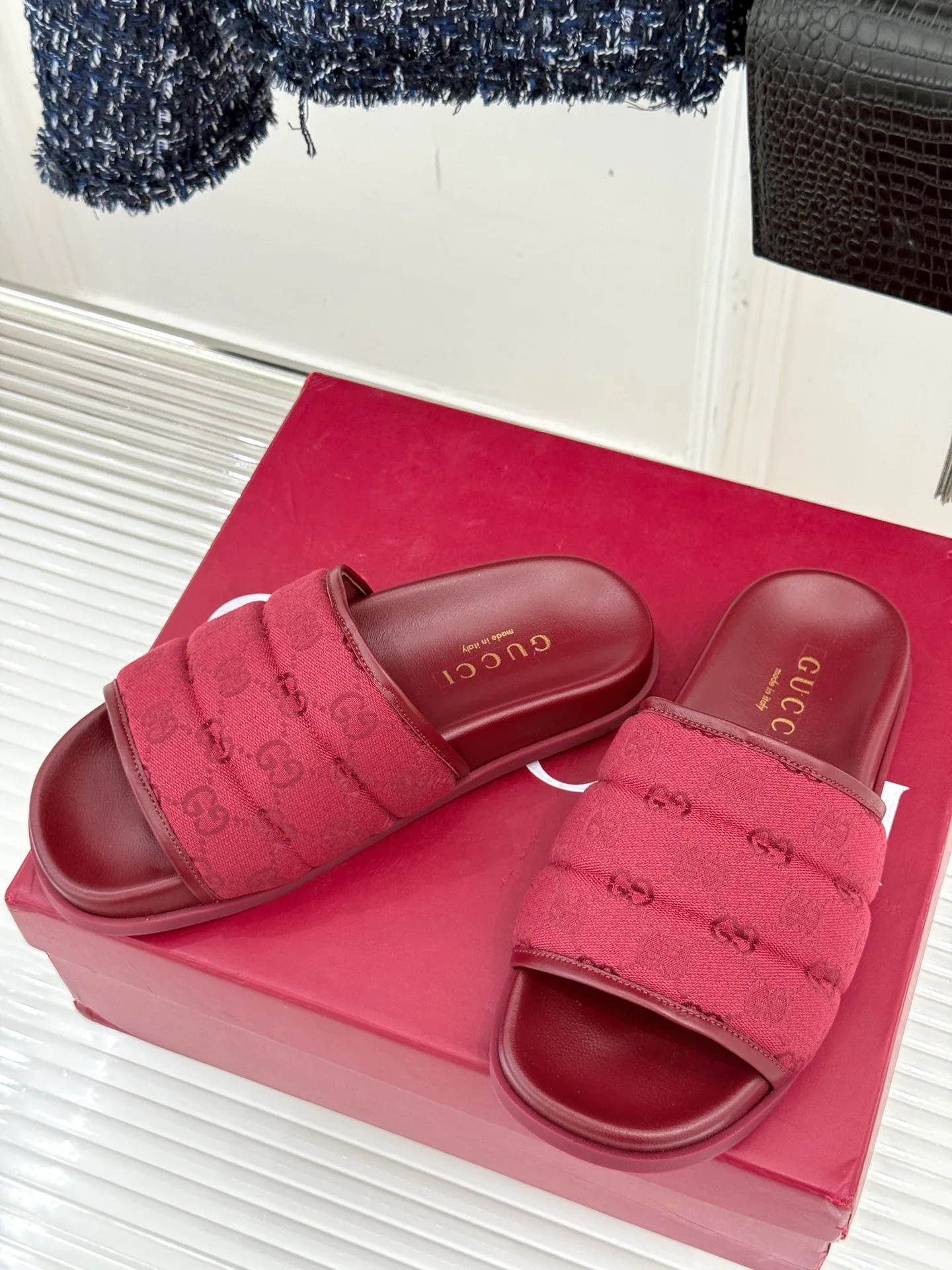 Шлепанцы Женские Gucci 46988